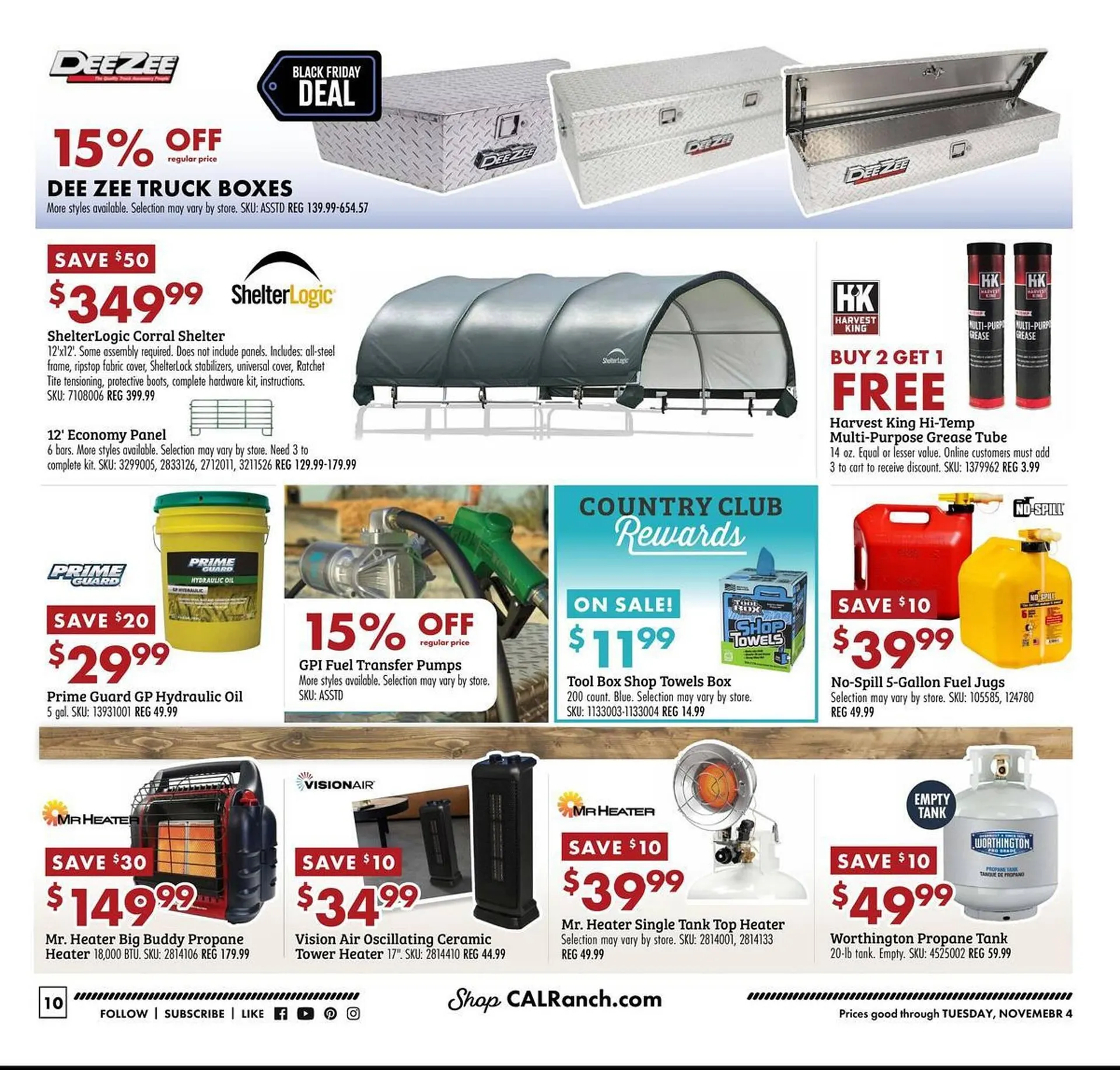 Weekly ad C A L Ranch Stores weekly ad from October 29 to November 4 2025 - Page 10