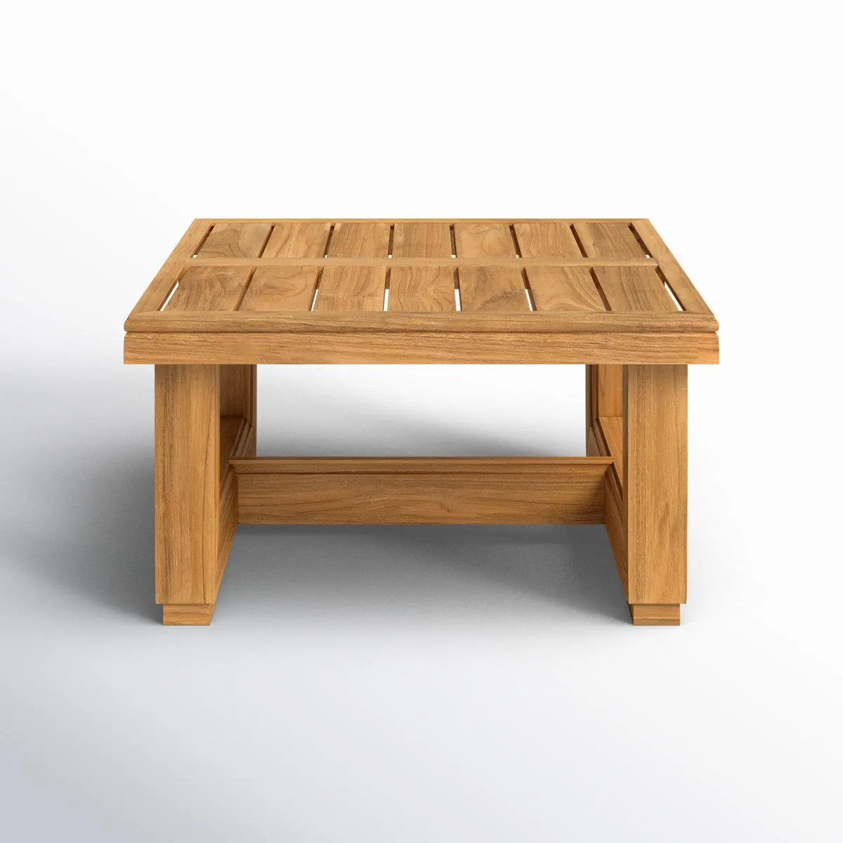 Melrose 24" Teak Outdoor Side Table