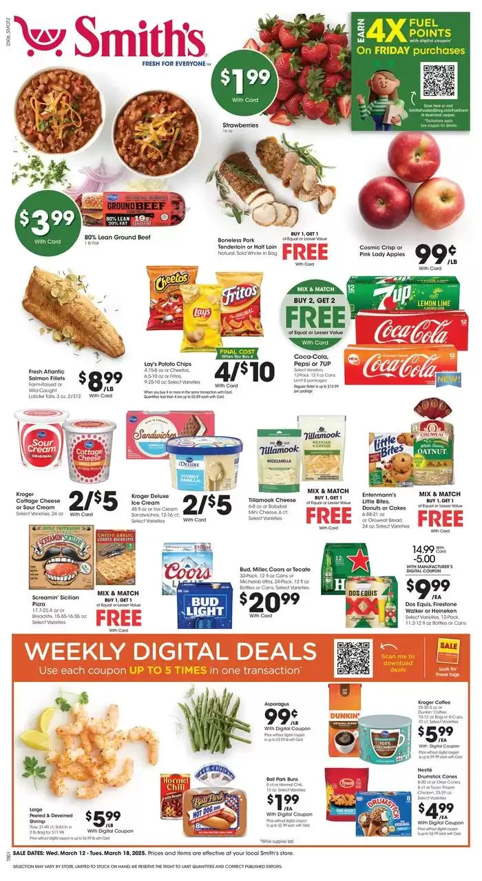 Weekly ad Wide range of offers from March 12 to March 18 2025 - Page 1