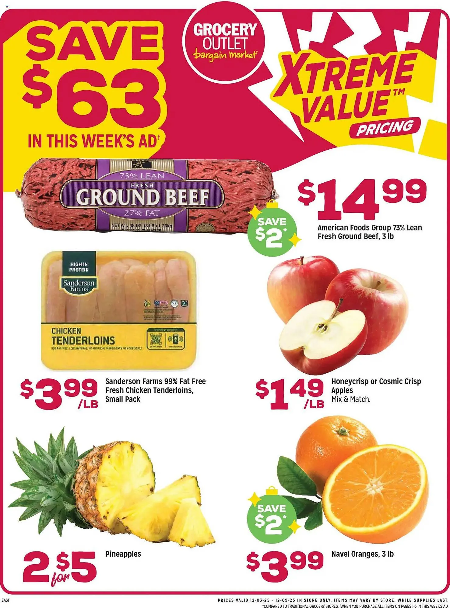 Weekly ad Grocery Outlet weekly ad from December 3 to December 9 2025 - Page 1