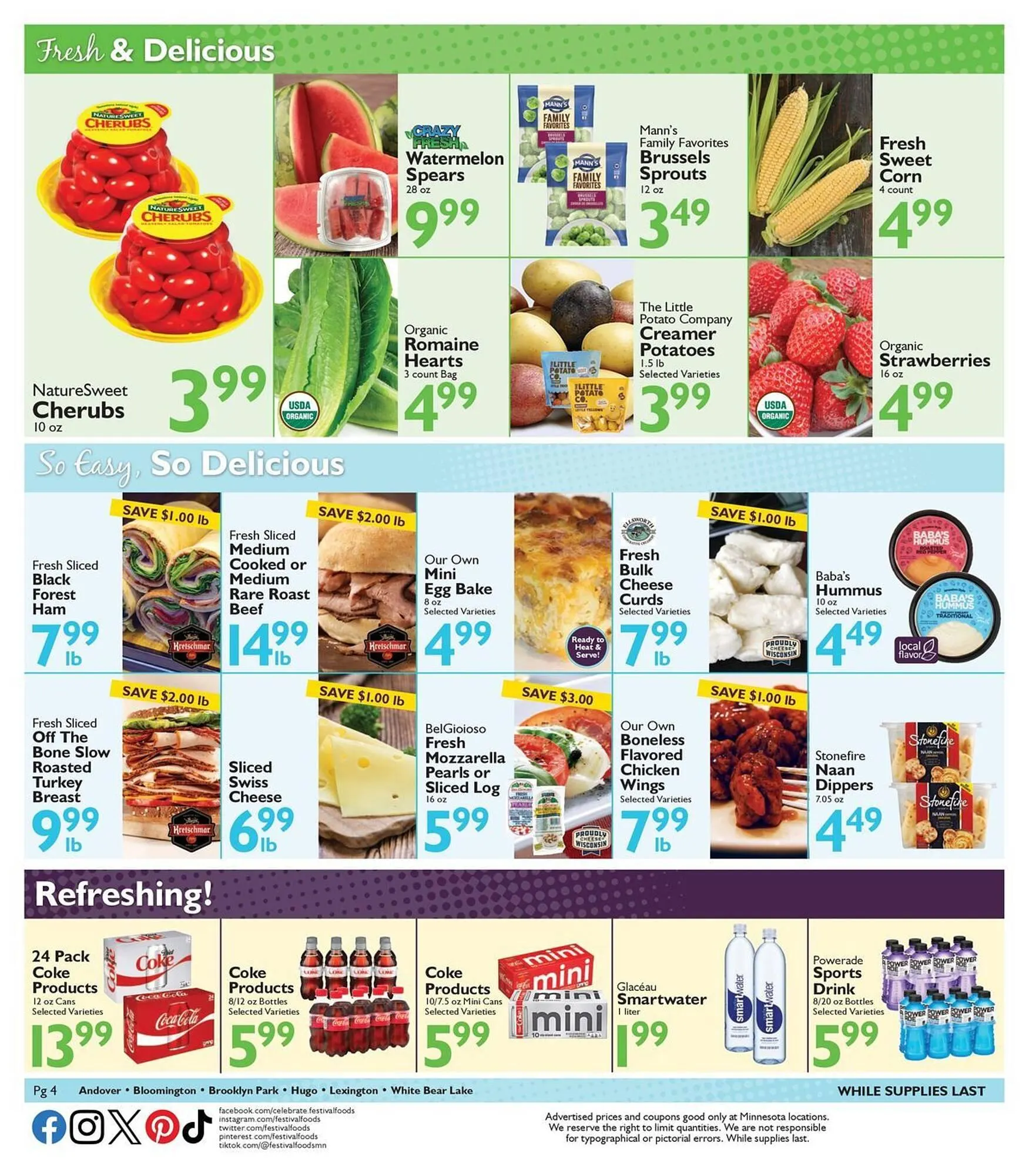 Weekly promotion Festival Foods weekly ad spanning from May 6 to May 12 2026 - Page 8 for Catalogue 365
