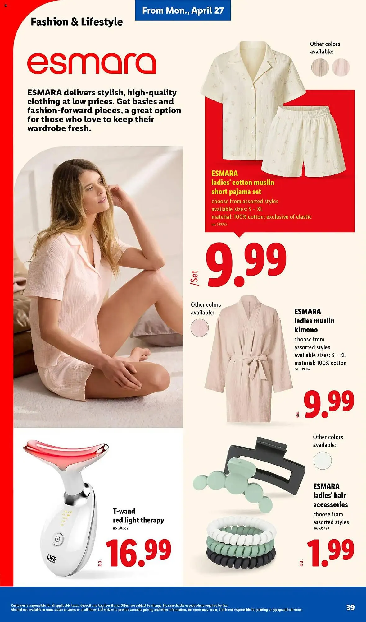 Weekly ad Lidl weekly ad from April 22 to April 28 2026 - Page 39