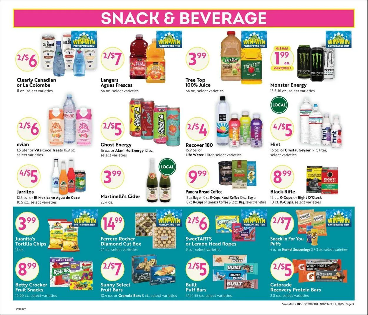 Weekly ad Save Mart Current weekly ad from October 8 to November 4 2025 - Page 3