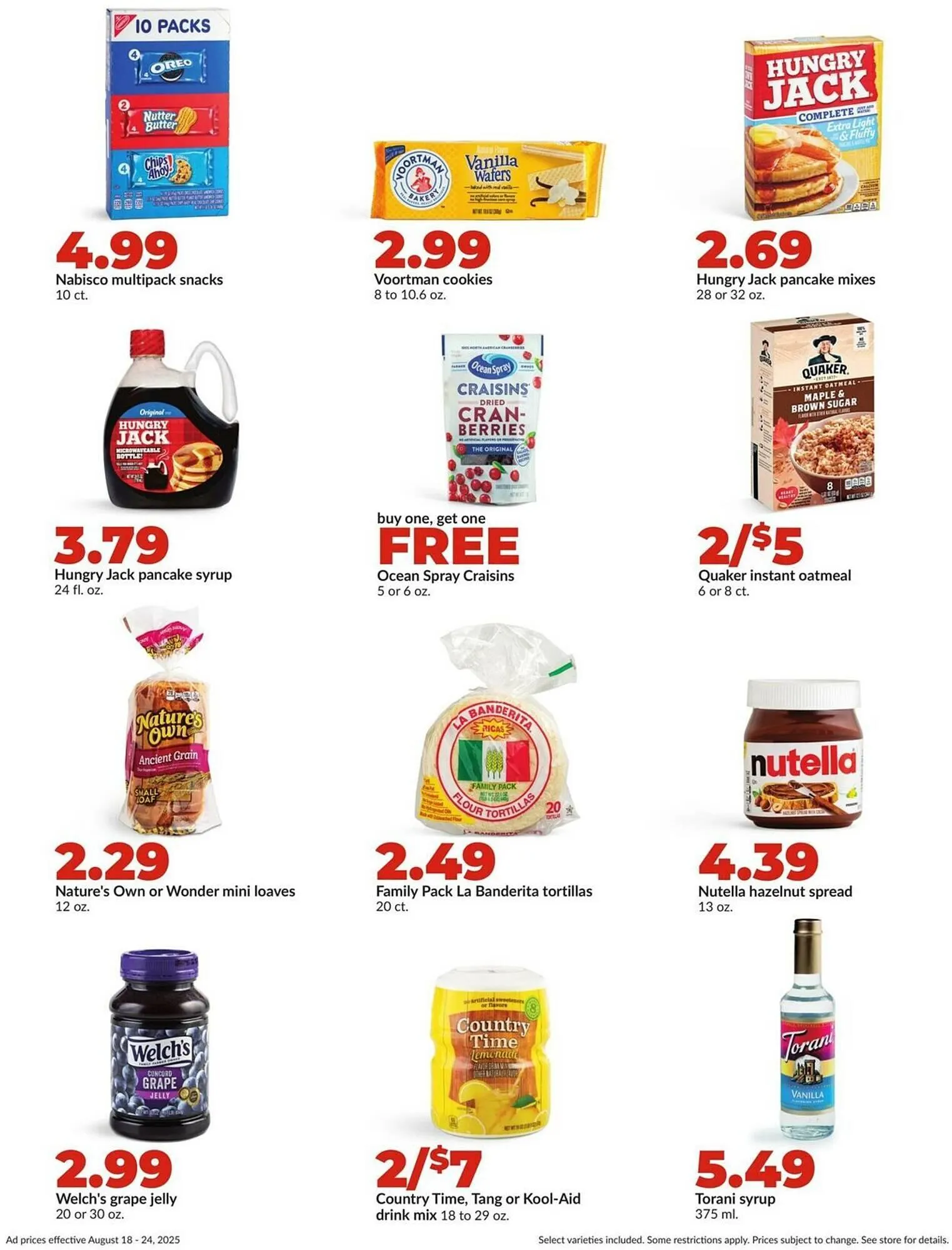 Weekly ad Hy-Vee Weekly Ad from August 18 to August 24 2025 - Page 21