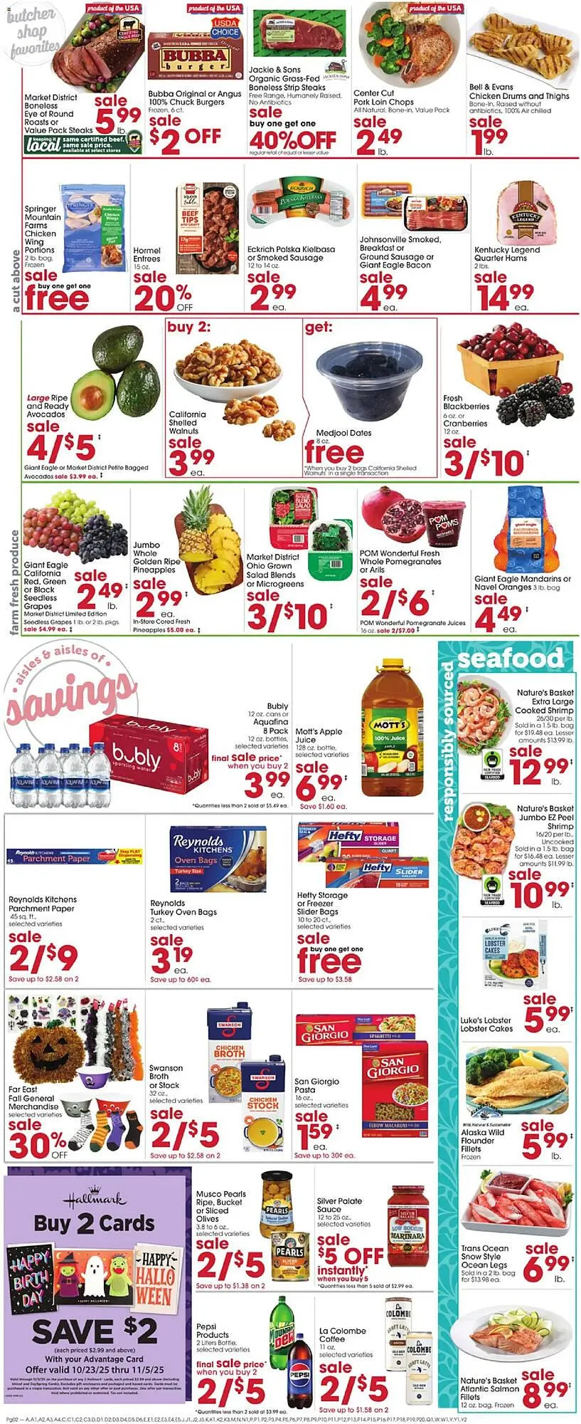 Weekly ad Giant Eagle weekly ad from October 16 to November 6 2025 - Page 2