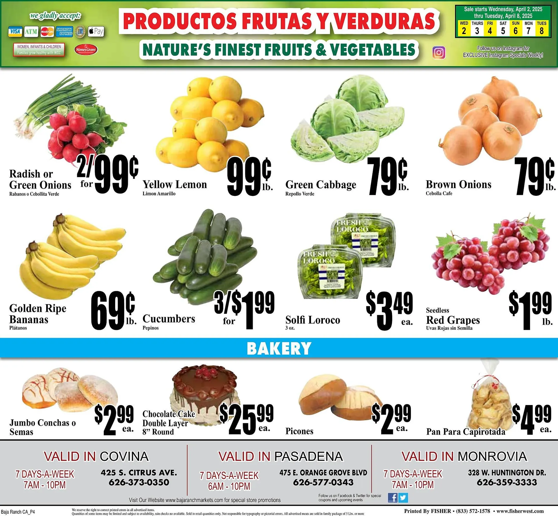 Catálogo de Baja Ranch Weekly Ad 2 de abril al 8 de abril 2025 - Página 4
