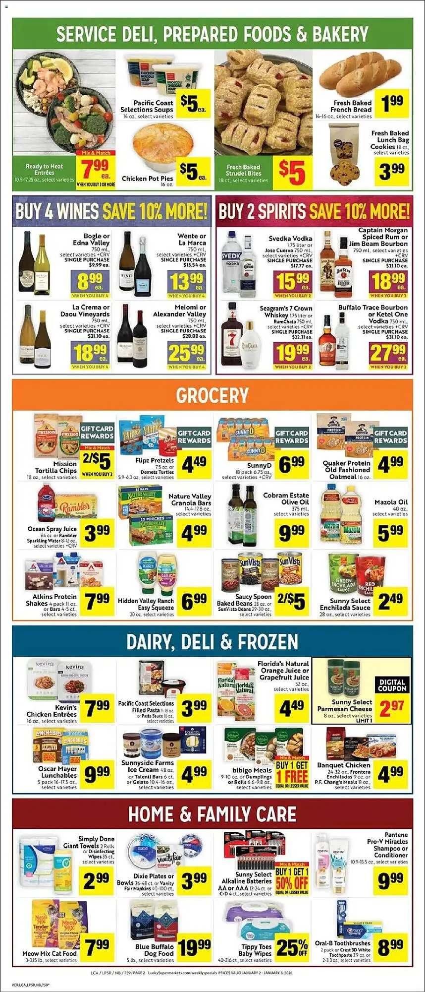 Weekly ad Lucky Supermarkets weekly ad from January 2 to January 6 2026 - Page 2