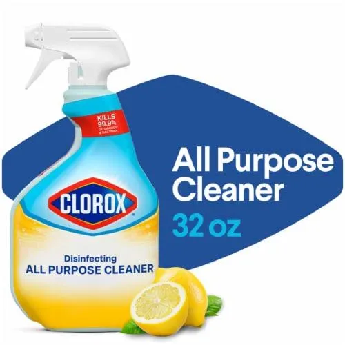 Clorox Bleach Free Disinfecting All Purpose Cleaner Crisp Lemon