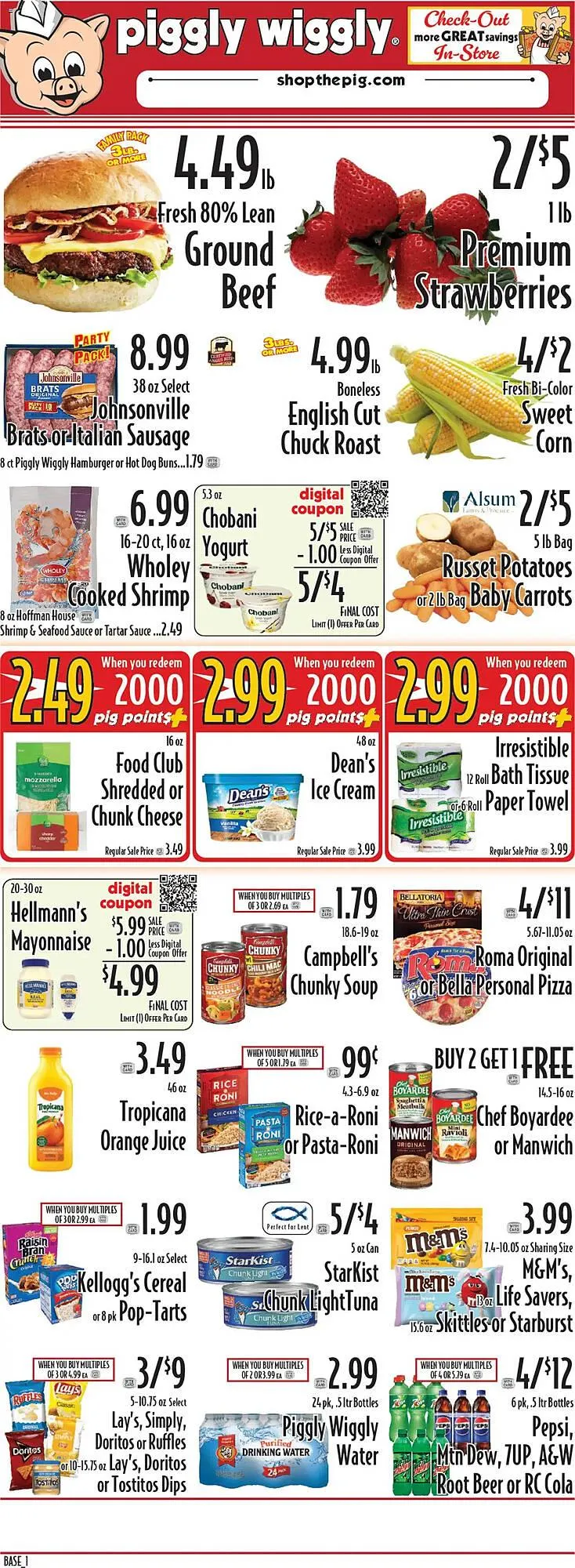 Catálogo de Piggly Wiggly Weekly Ad 2 de abril al 8 de abril 2025 - Página 1
