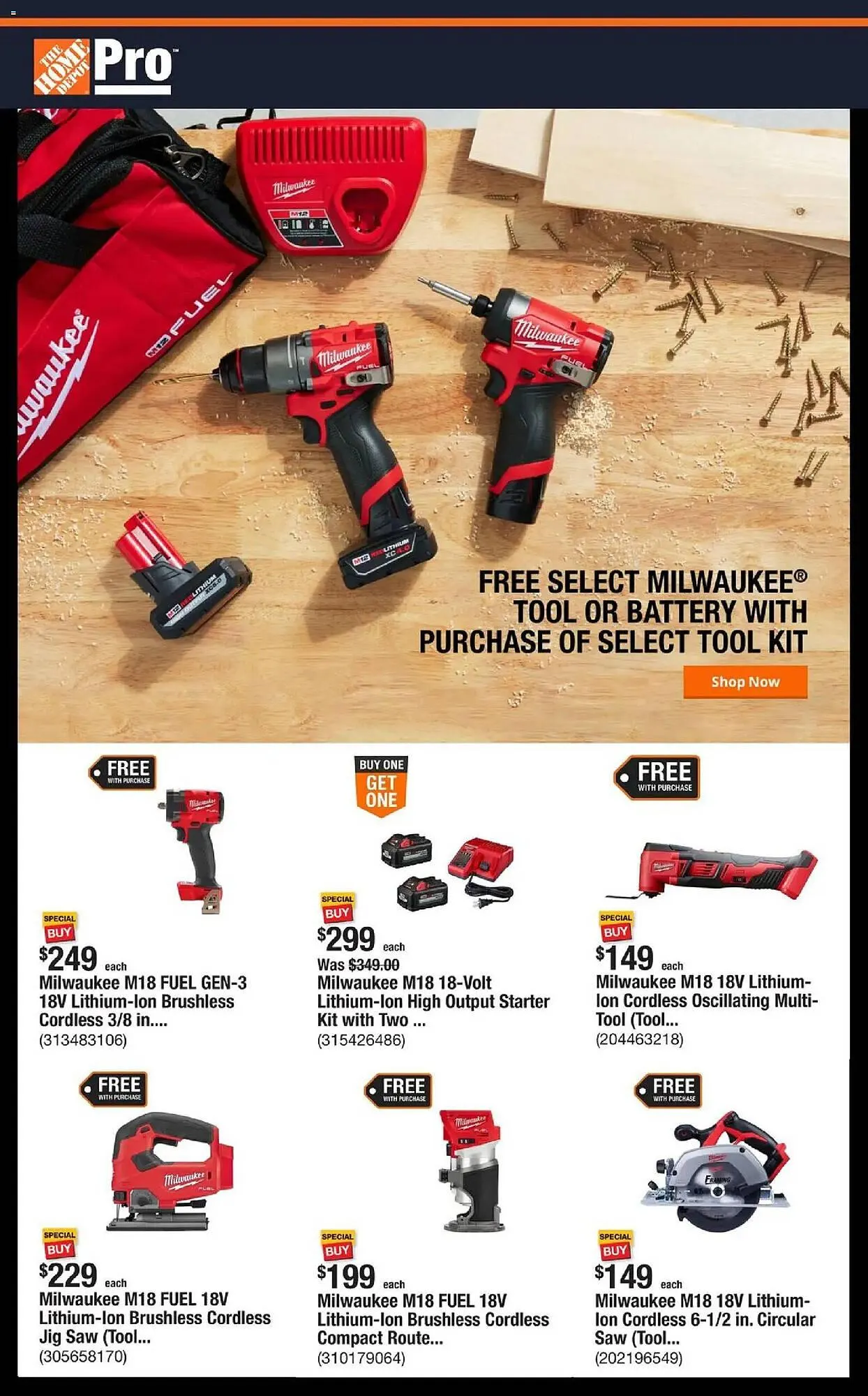 Weekly ad The Home Depot flyer from November 24 to December 2 2025 - Page 1
