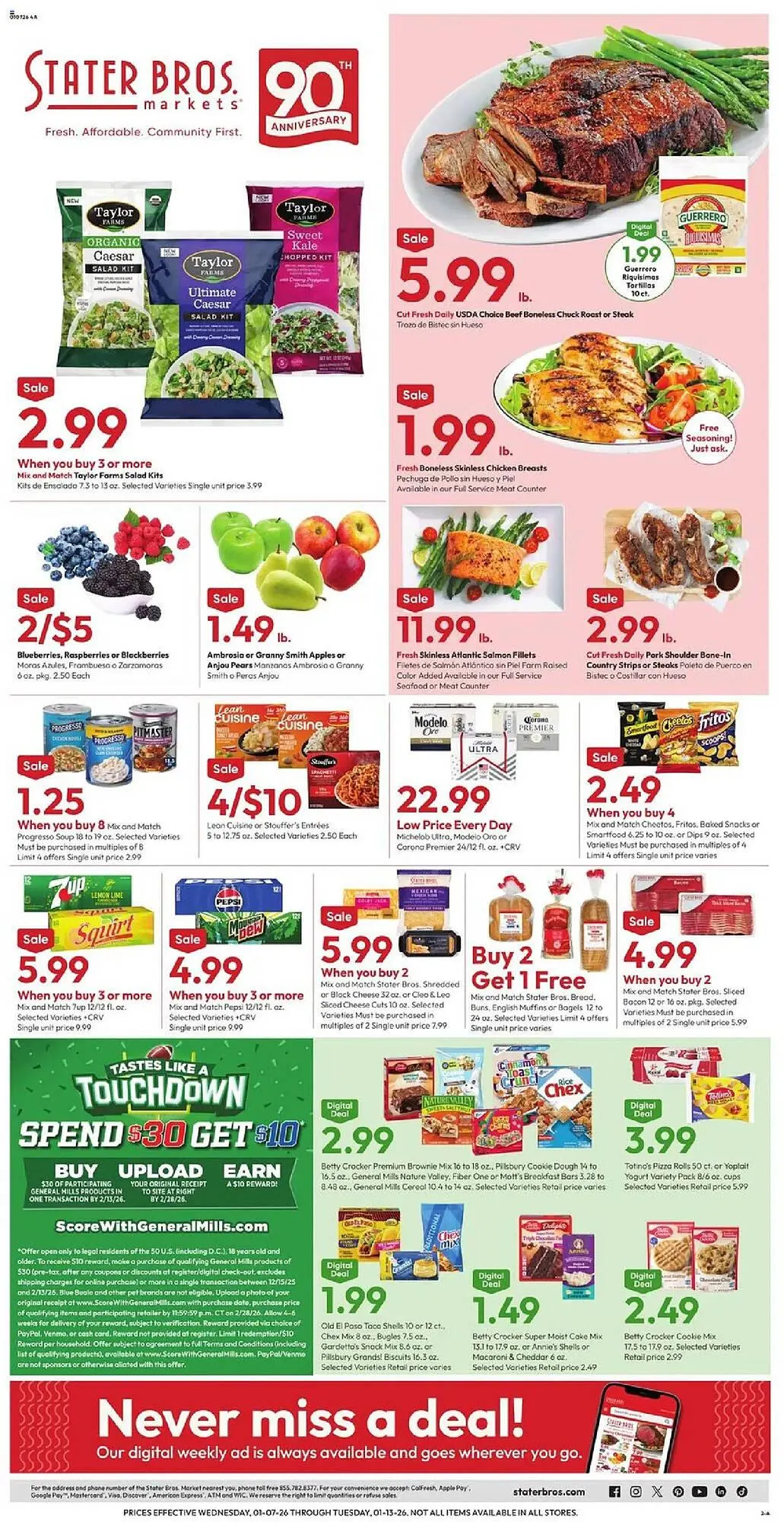 Weekly ad Stater Bros weekly ad from January 7 to January 14 2026 - Page 2