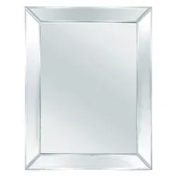 Columbia Frame Tri-Deco 24"W x 36"H Framed Mirror
