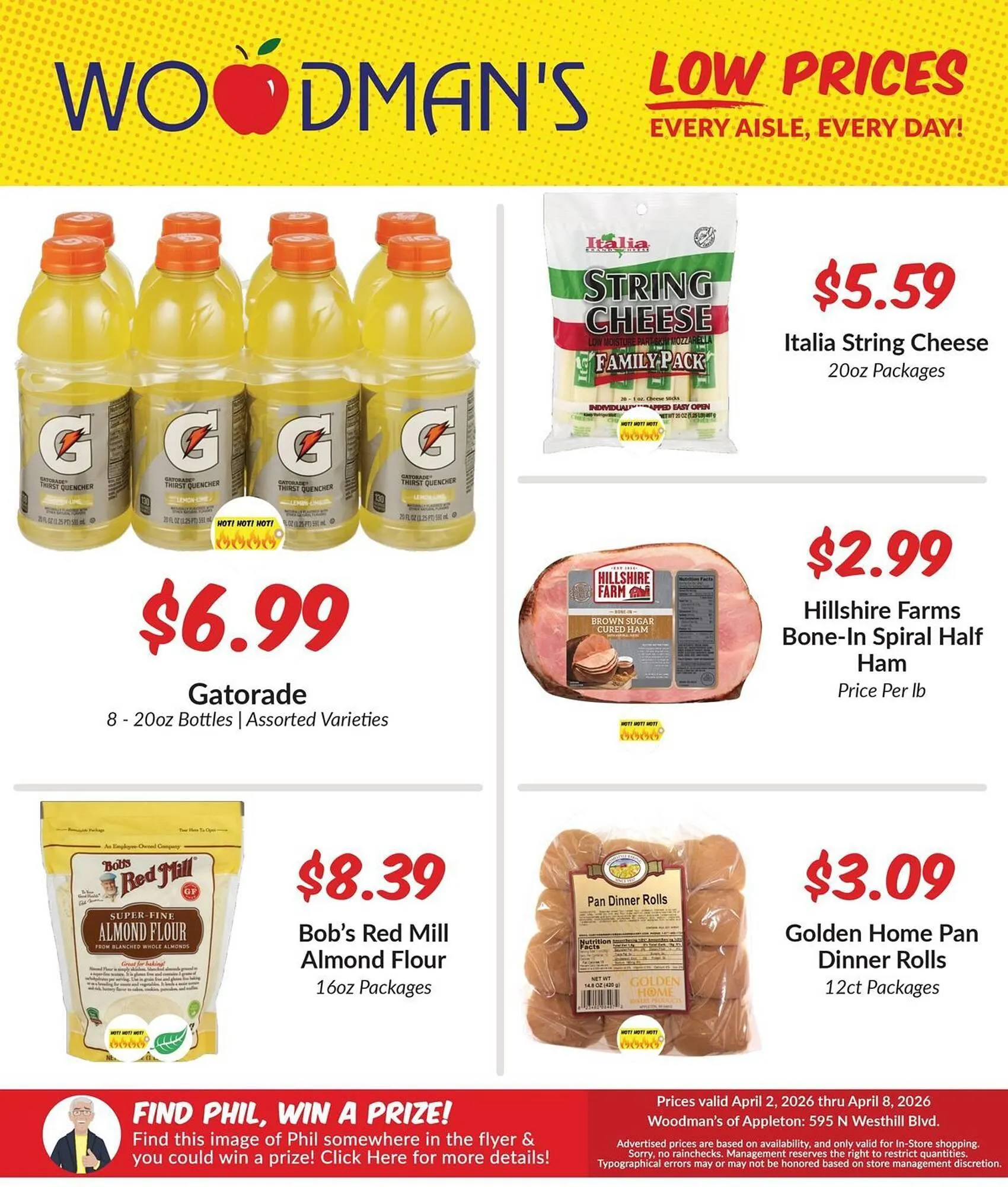 Weekly ad Woodman's weekly ad from April 2 to April 8 2026 - Page 1