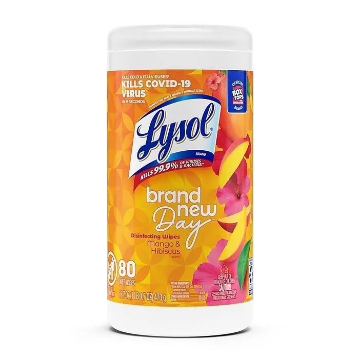 Lysol Brand New Day Disinfecting Wipes,