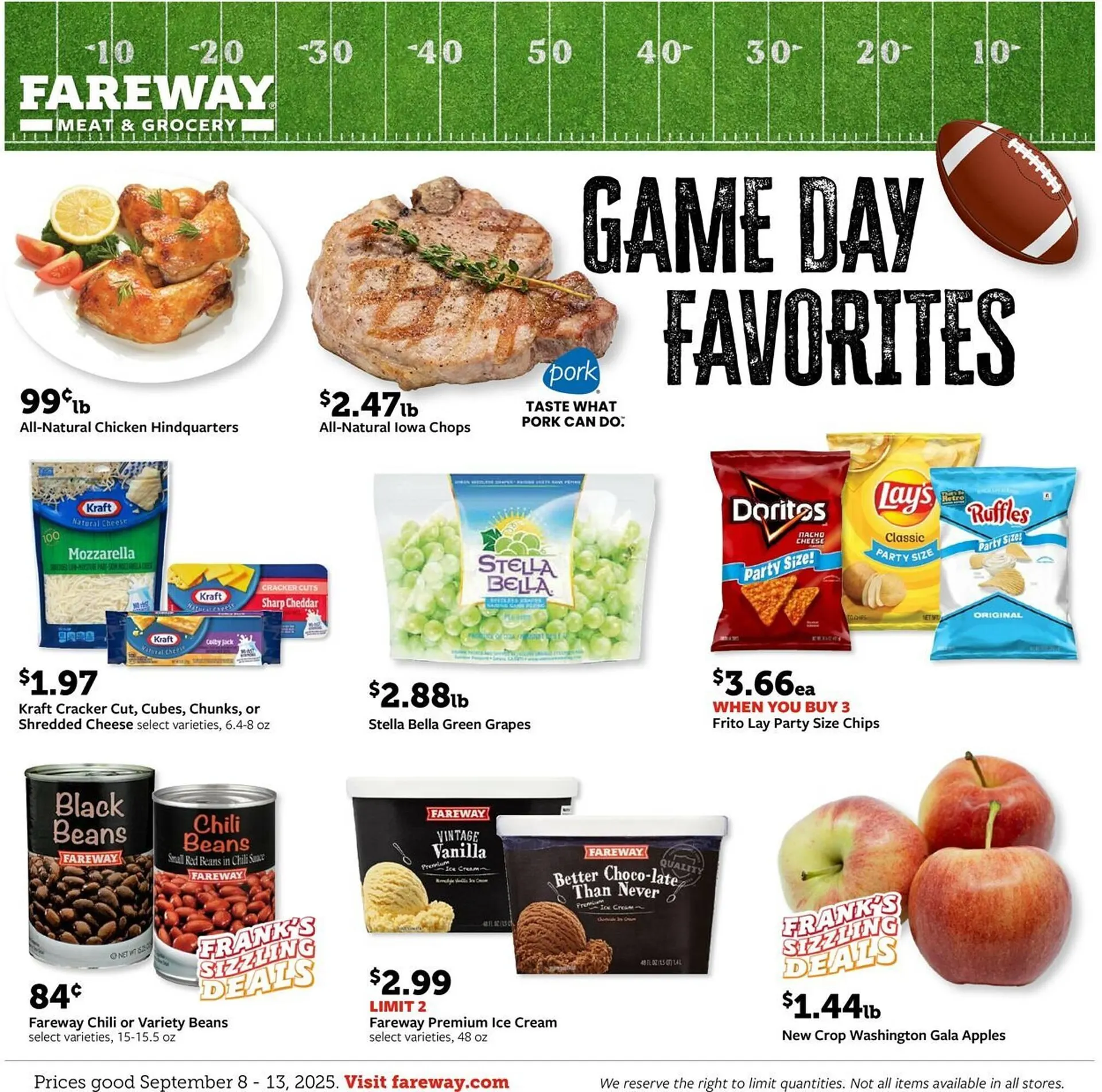 Weekly ad Fareway weekly ad from September 7 to September 13 2025 - Page 1