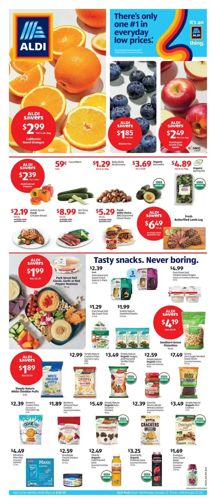 Weekly ad Save now with our deals from January 22 to January 28 2025 - Page 1