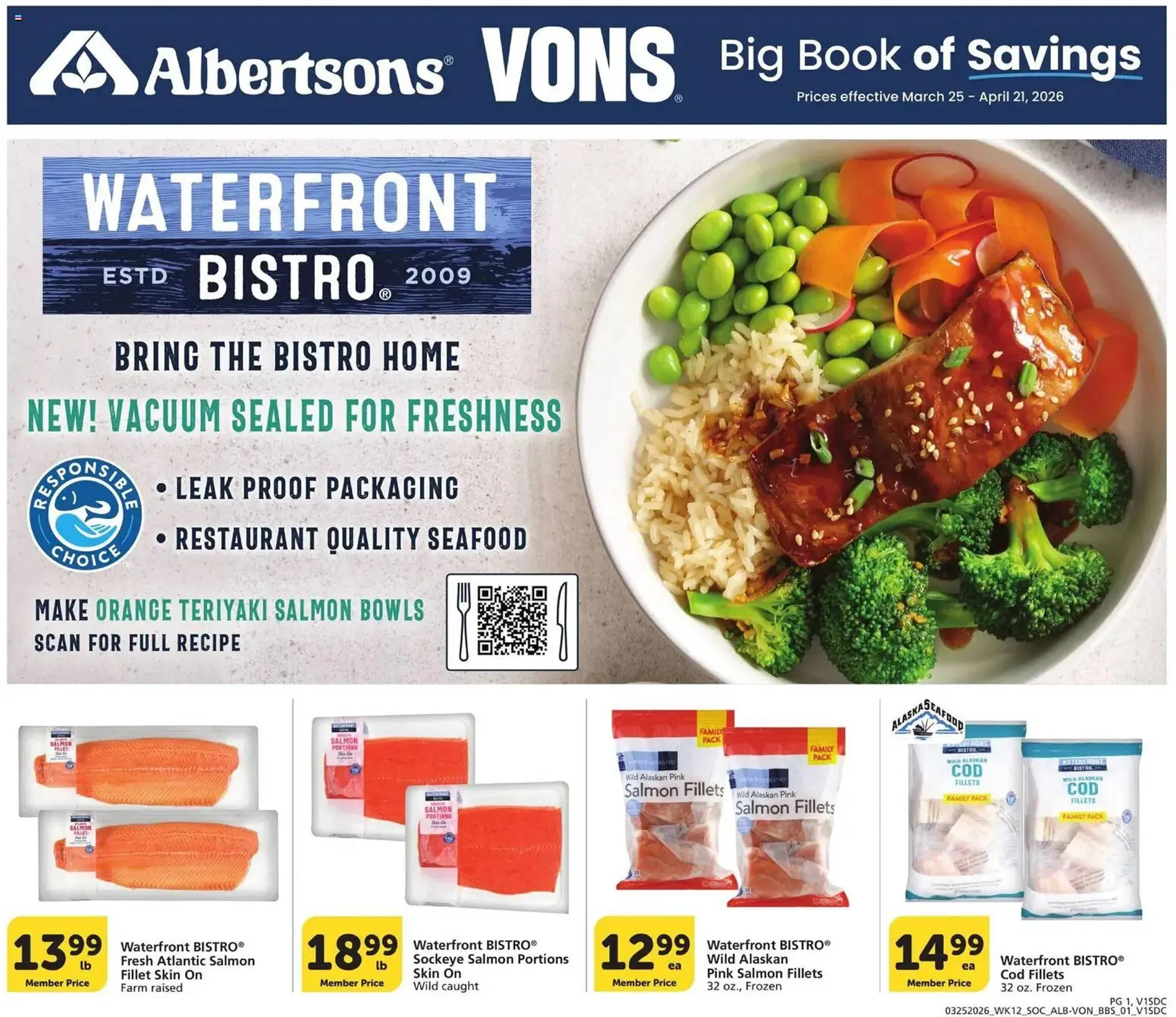 Weekly ad Vons weekly ad from March 25 to April 21 2026 - Page 1