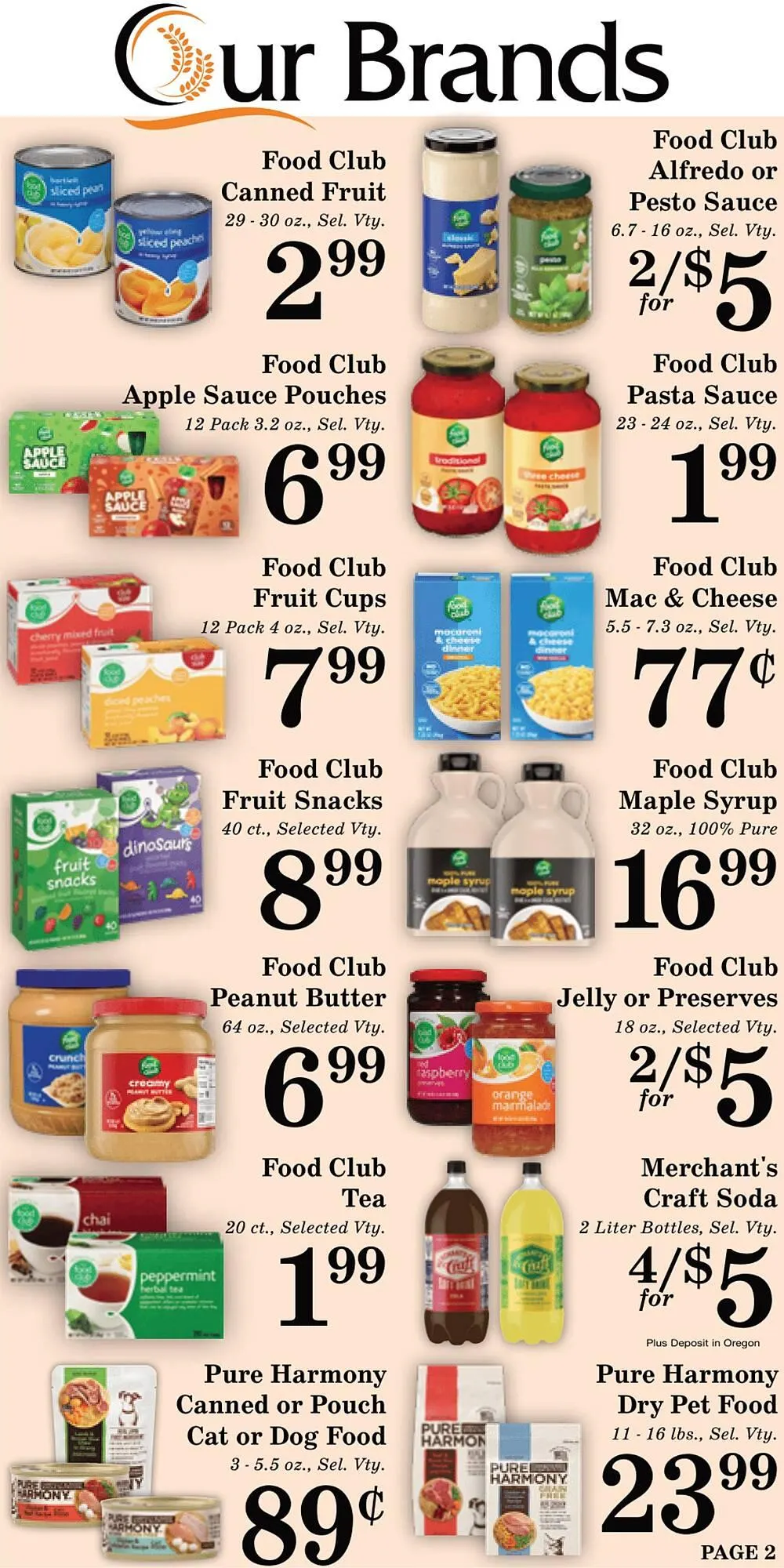 Weekly ad Harvest Foods weekly ad from March 4 to March 31 2026 - Page 3