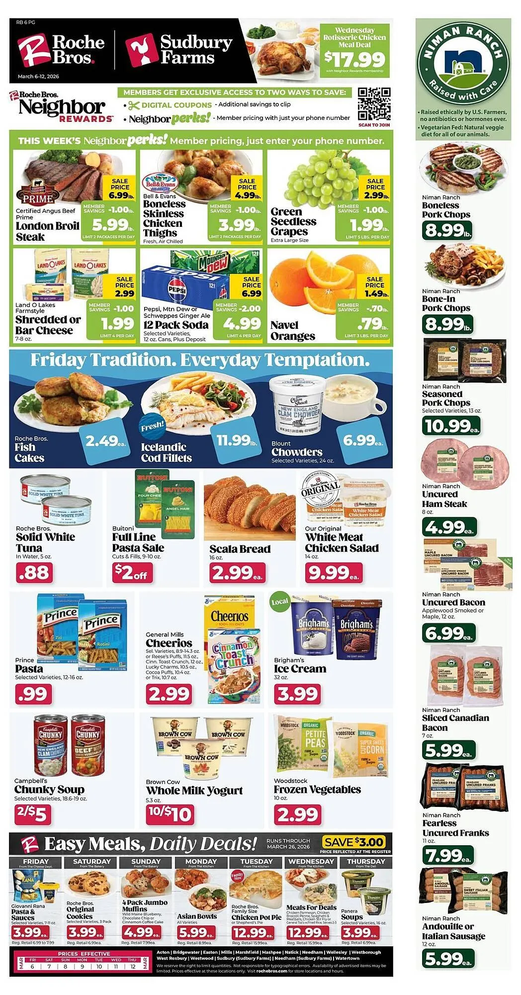 Roche Bros weekly ad - 1
