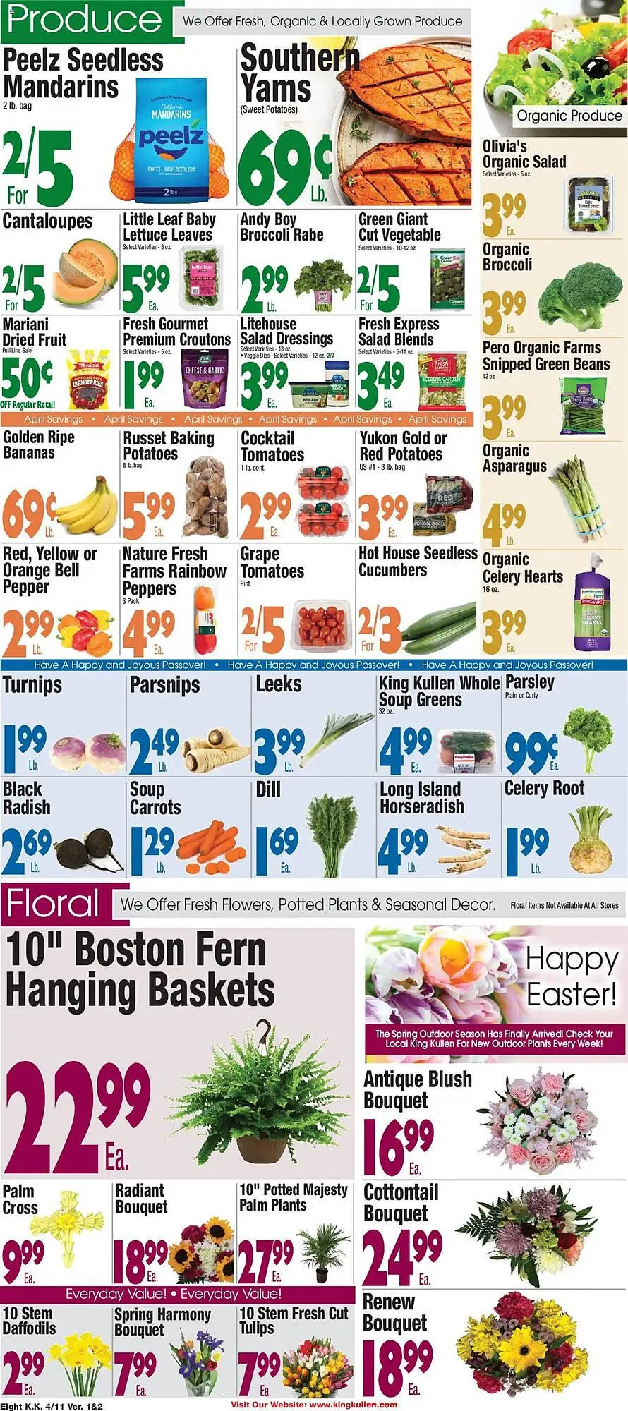 Weekly ad King Kullen Weekly Ad from April 11 to April 17 2025 - Page 8