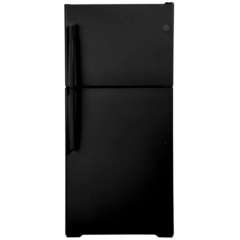 GE 30 in. 19.2 cu. ft. Top Freezer Refrigerator - Black