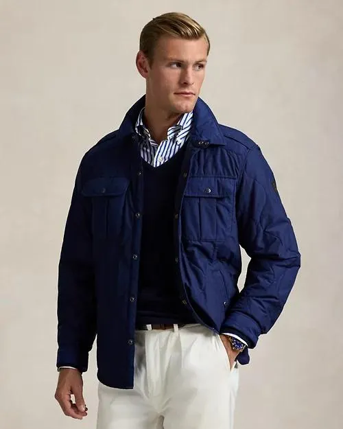 Quilted Shirt Jacket