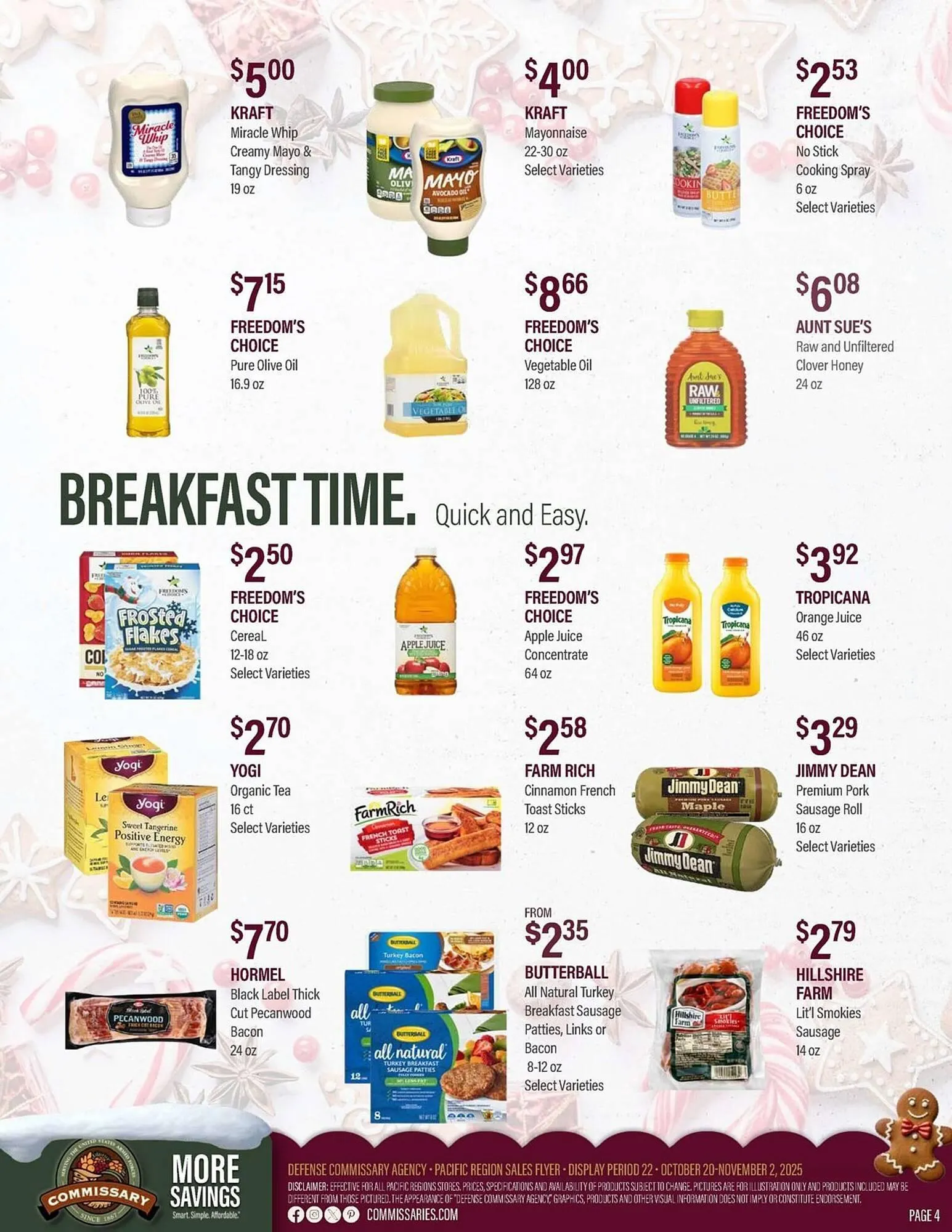 Weekly ad Commissary weekly ad from December 1 to December 14 2025 - Page 4