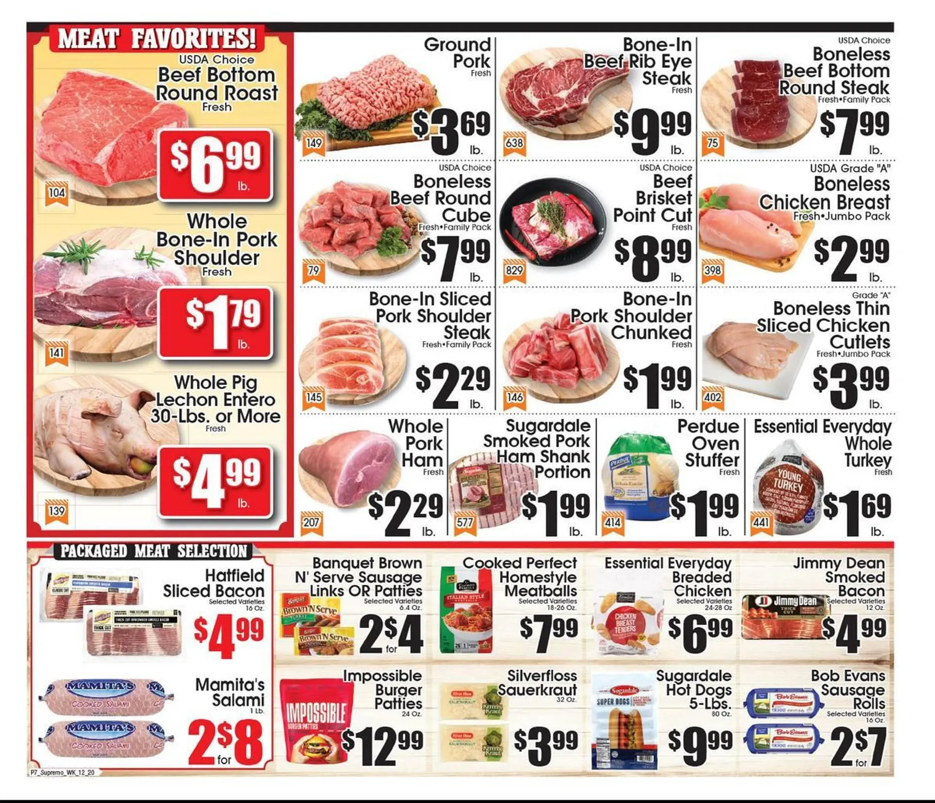 Weekly ad Supremo Foods Inc weekly ad from December 20 to December 26 2025 - Page 7
