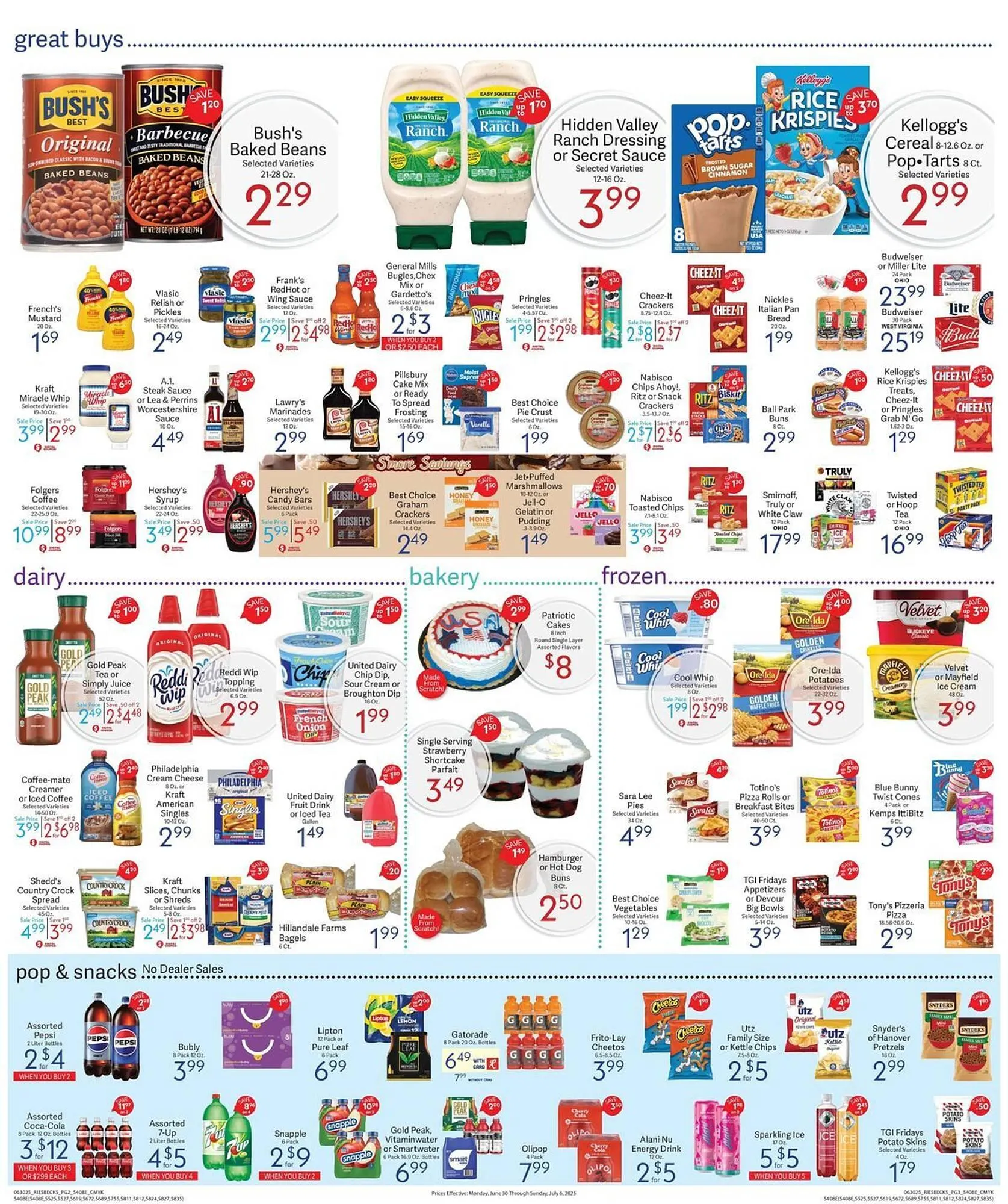 Weekly ad Riesbeck Weekly Ad from June 30 to July 6 2025 - Page 2