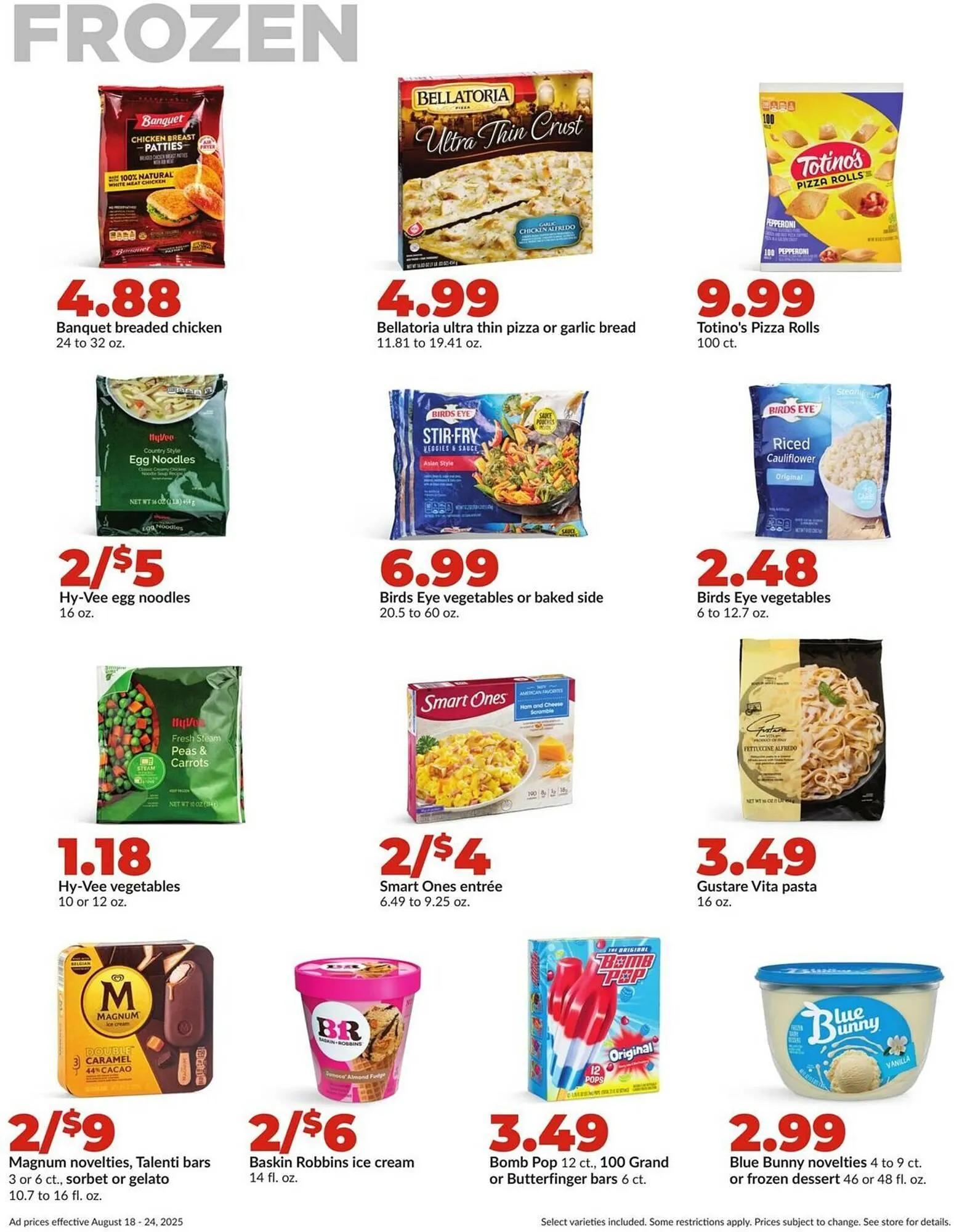 Weekly ad Hy-Vee Weekly Ad from August 18 to August 24 2025 - Page 30