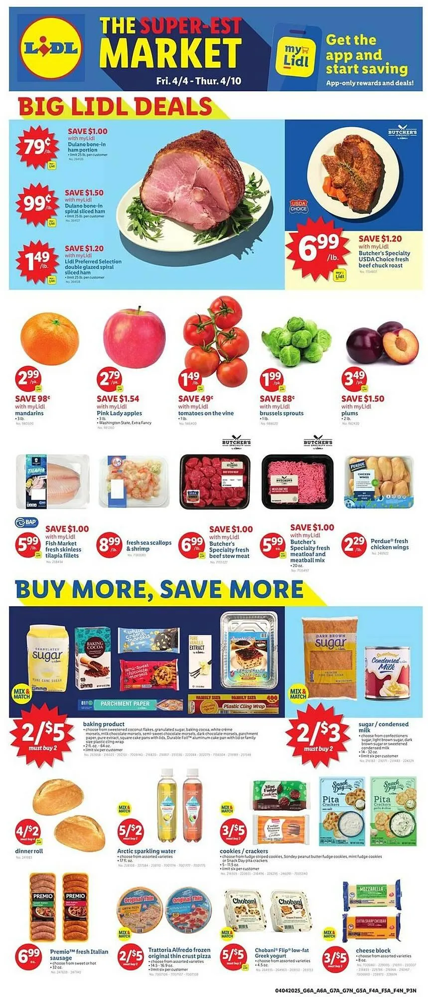 Weekly ad Lidl Weekly Ad from April 4 to April 10 2025 - Page 1