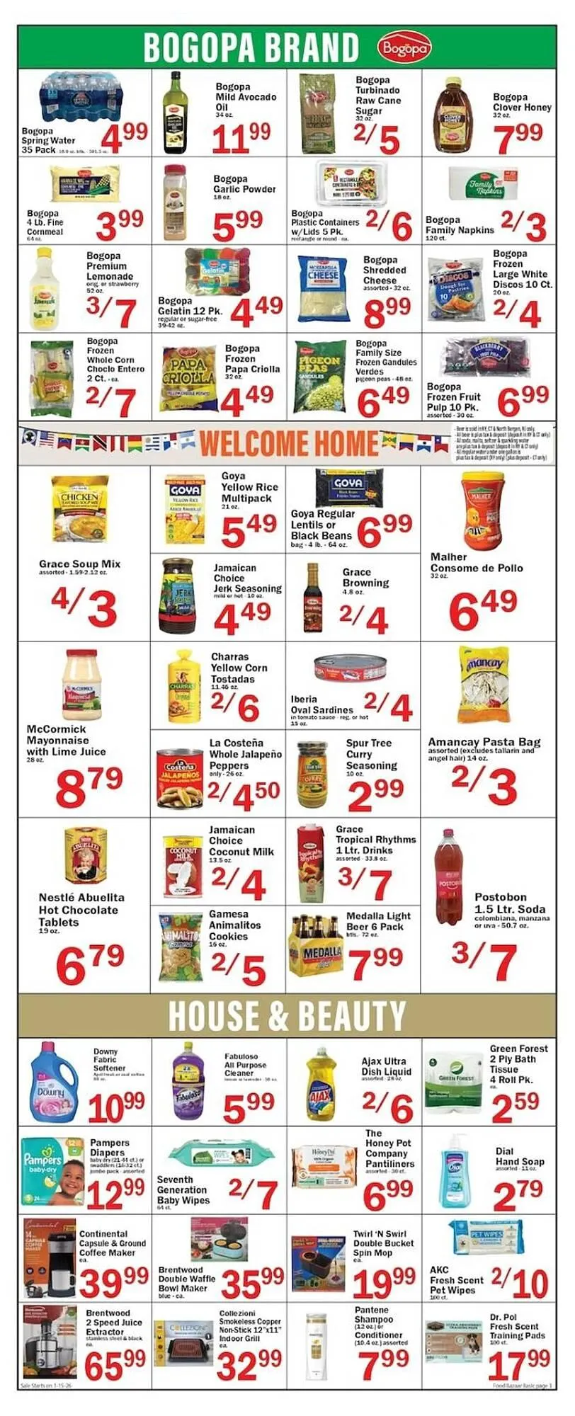 Weekly ad Food Bazaar circular from January 8 to March 11 2026 - Page 3
