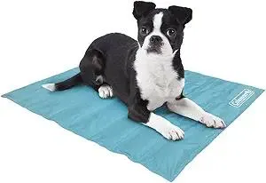 Coleman Comfort Cooling Gel Pet Pad Mat in Small 12x16, For Small Pets (Blue)