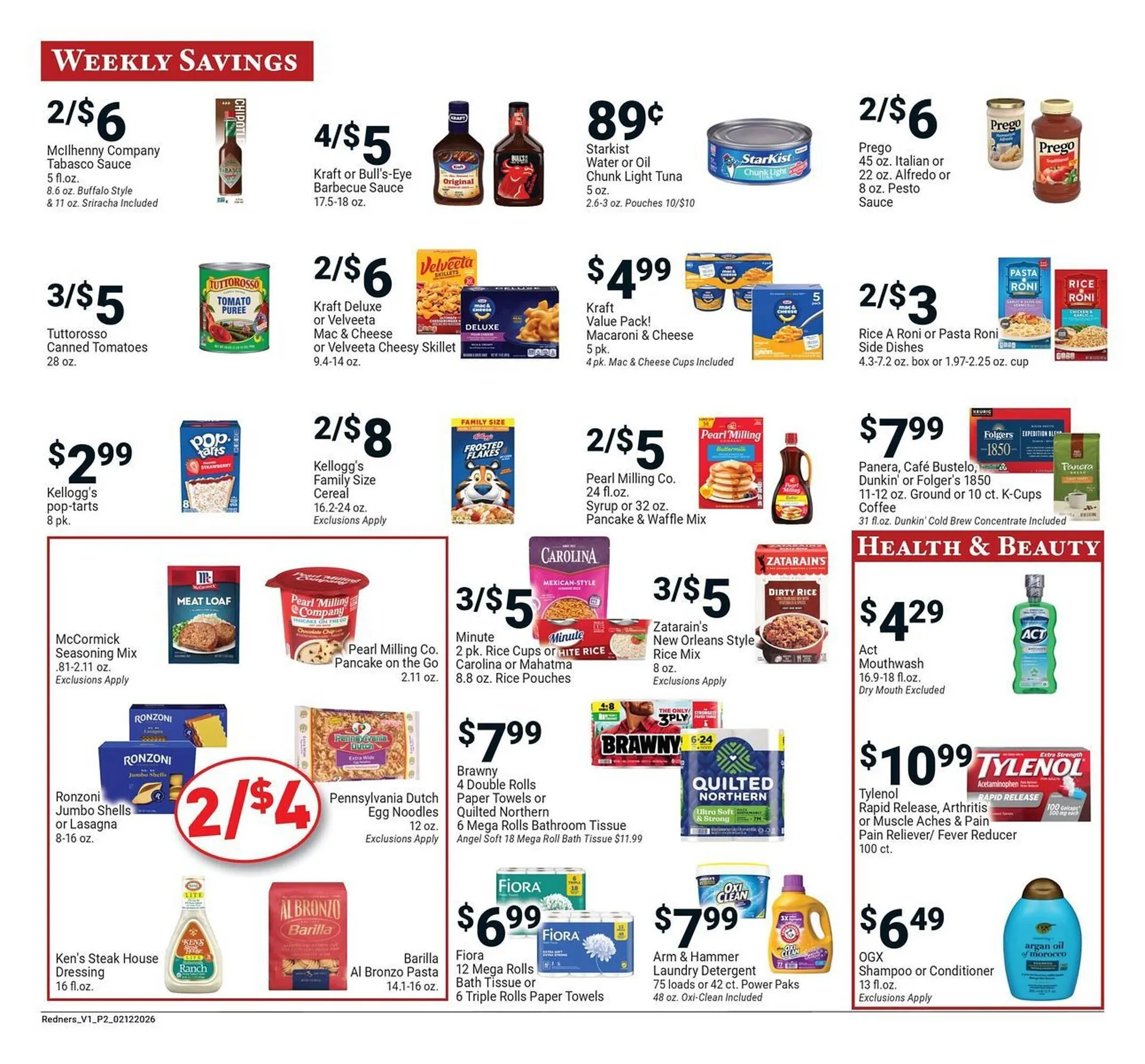 Weekly ad Redner's Warehouse weekly ad from February 12 to February 18 2026 - Page 2
