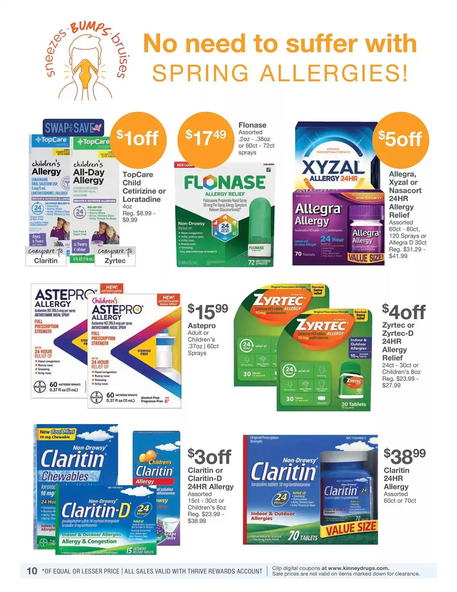 Weekly ad Kinney Drugs Weekly Ad from April 1 to April 30 2025 - Page 10