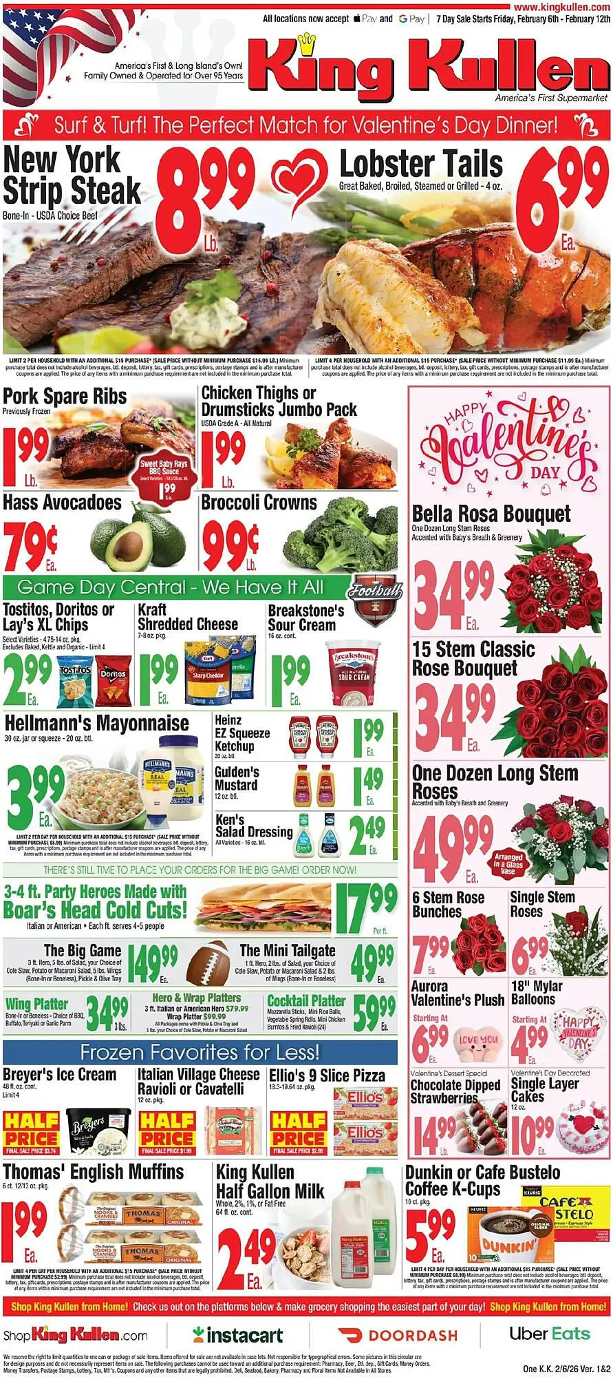 Weekly ad King Kullen weekly ad from February 5 to February 13 2026 - Page 1
