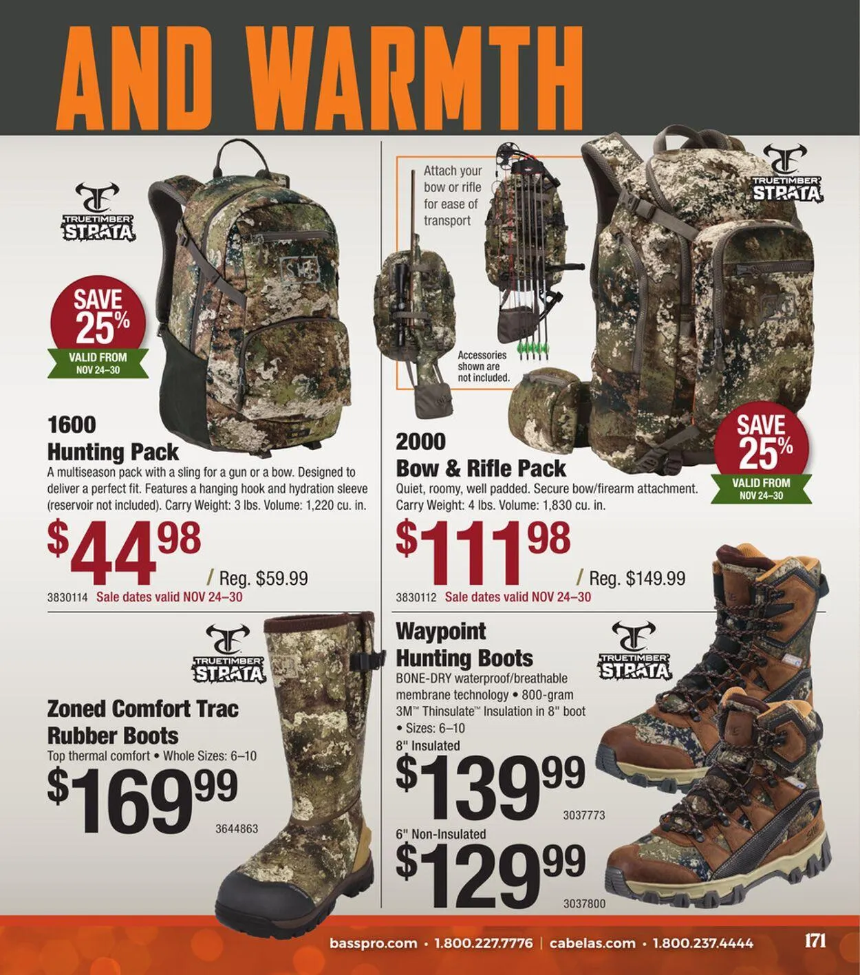 Weekly ad Cabela's Current weekly ad from November 14 to November 28 2025 - Page 171