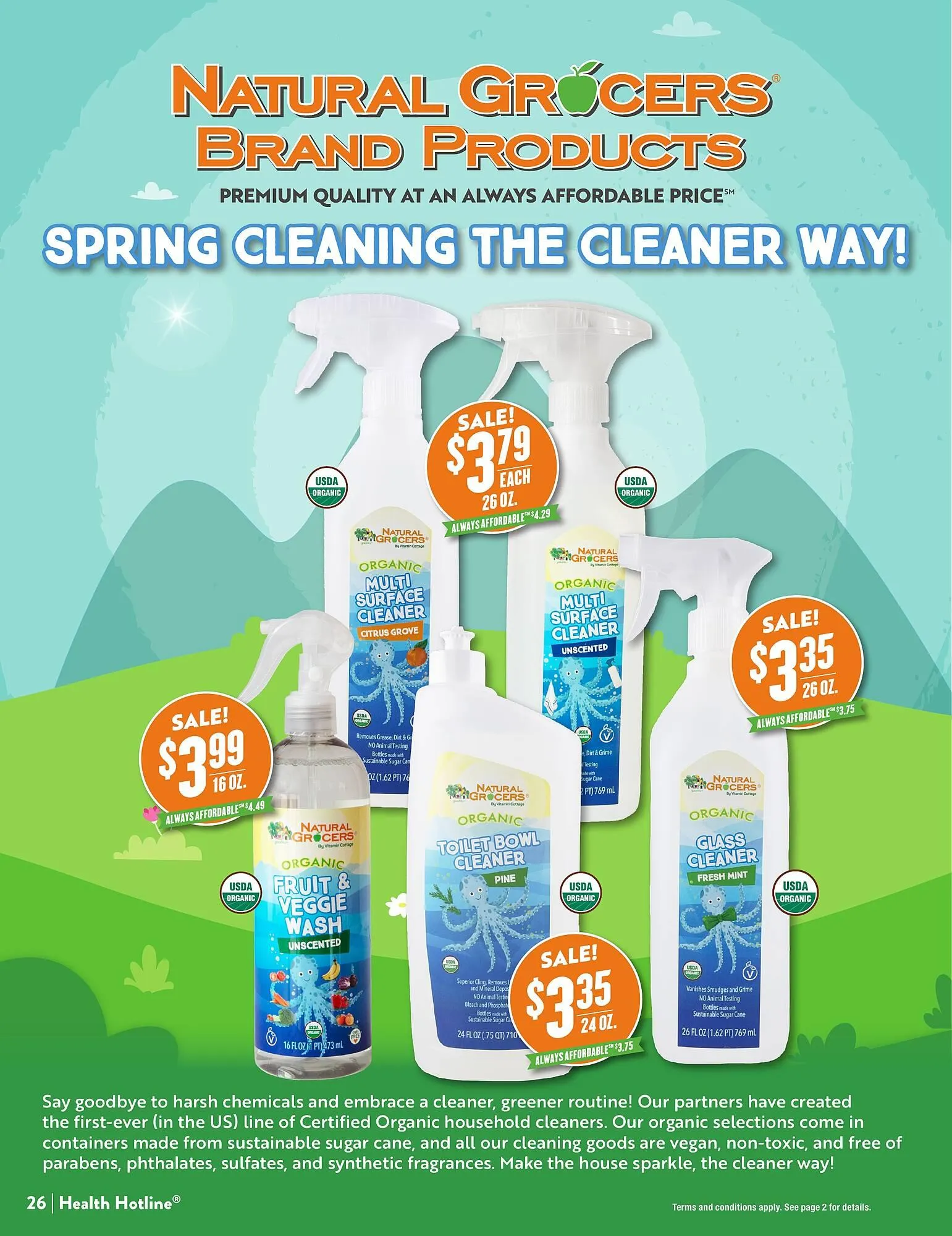 Weekly ad Natural Grocers ad from April 18 to April 26 2025 - Page 26