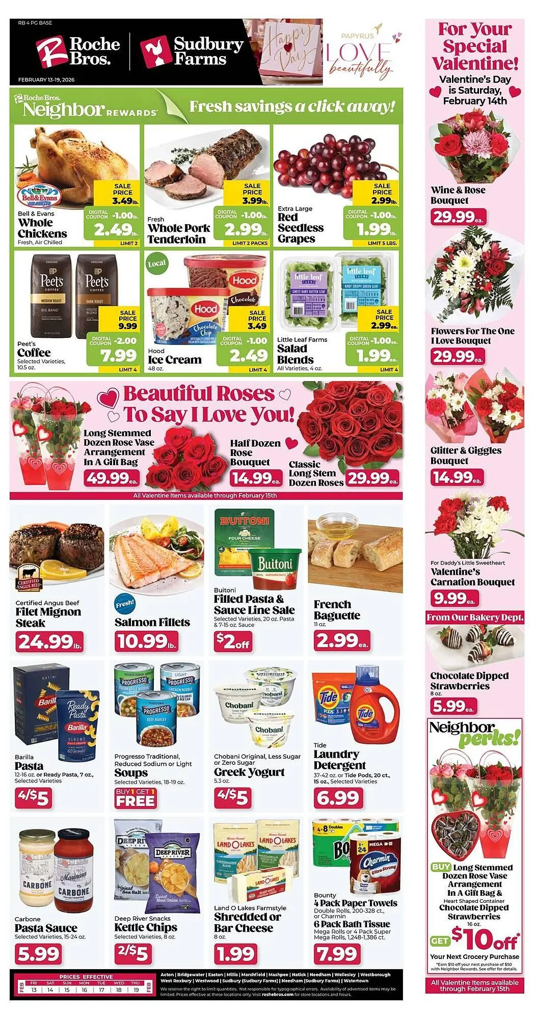 Roche Bros weekly ad - 1
