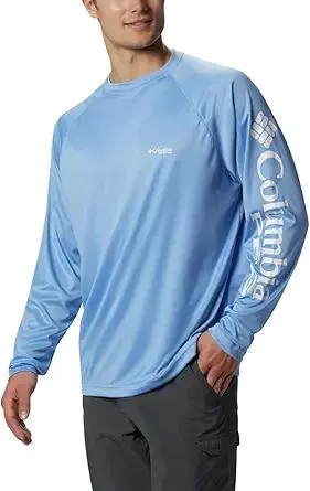 Columbia Men's Terminal Tackle PFG Triangle Long Sleeve Shirt