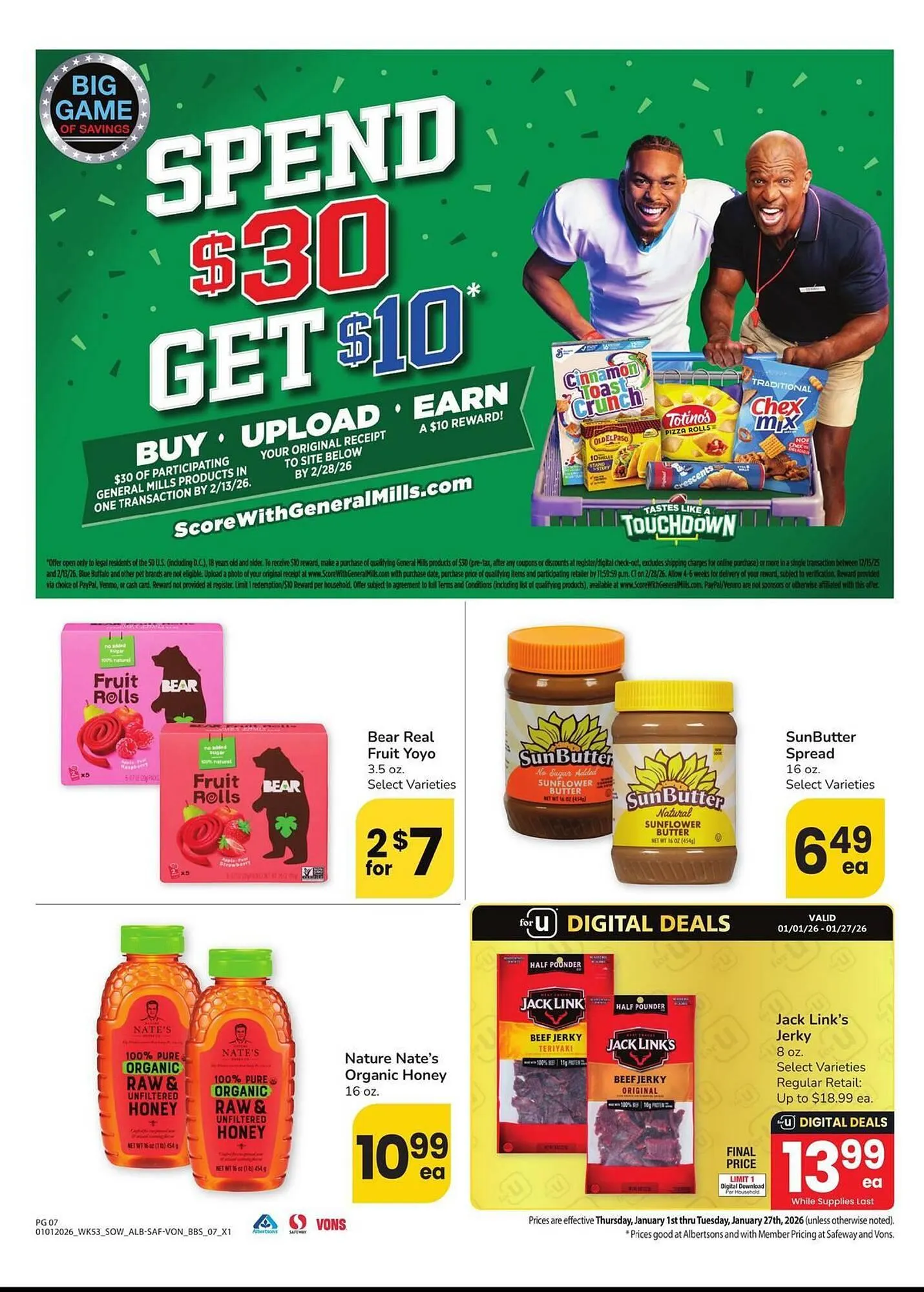 Weekly ad Safeway weekly ad from January 1 to January 27 2026 - Page 7