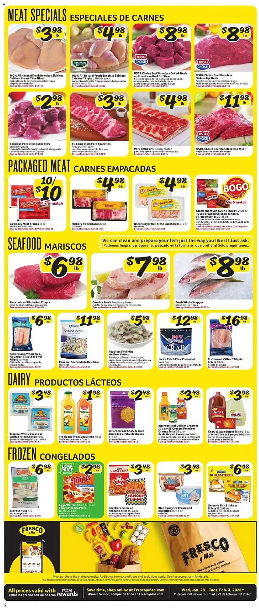 Weekly ad Fresco y Más weekly ad from January 28 to February 4 2026 - Page 2