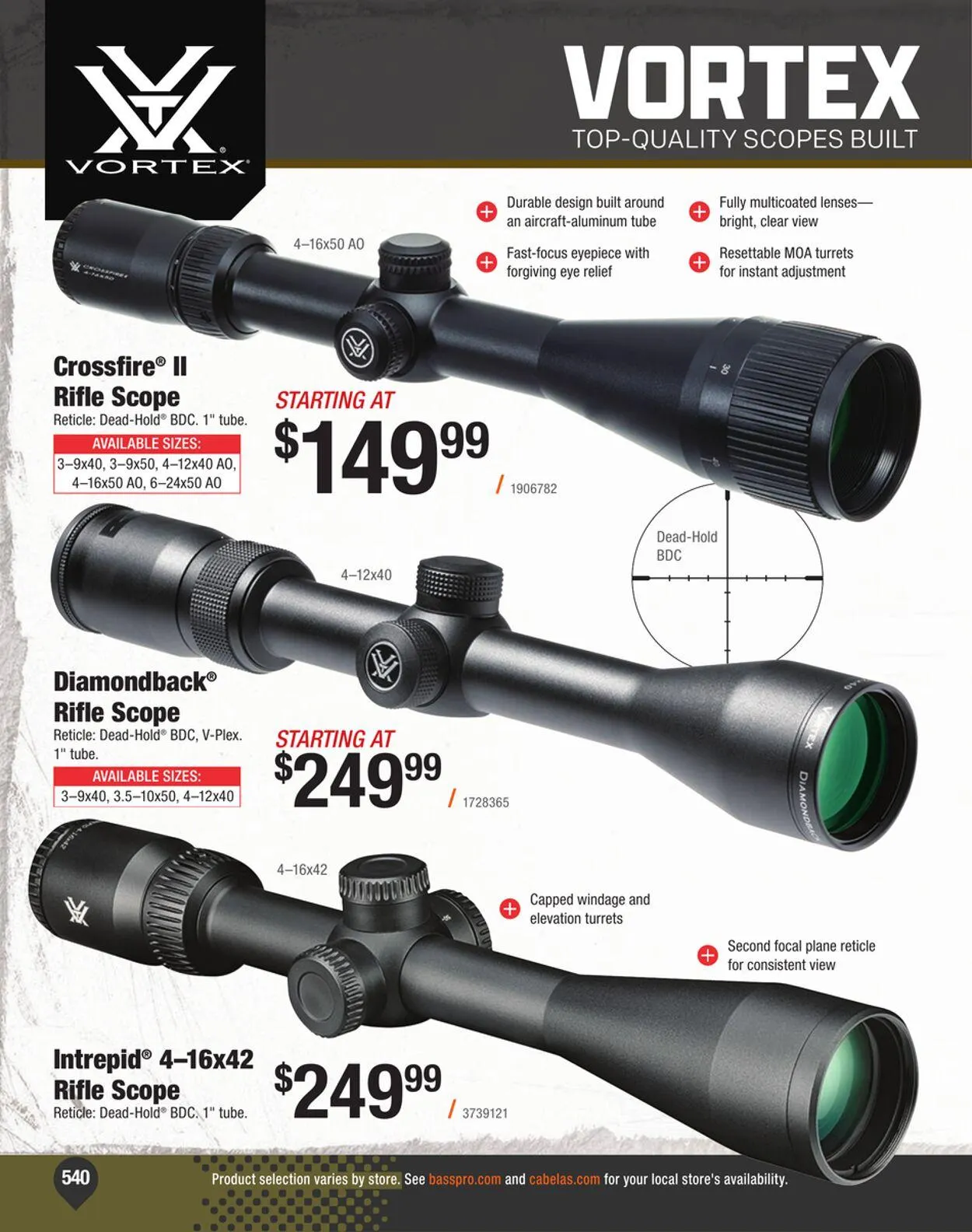 Weekly ad Bass Pro Current weekly ad from September 4 to September 18 2024 - Page 540