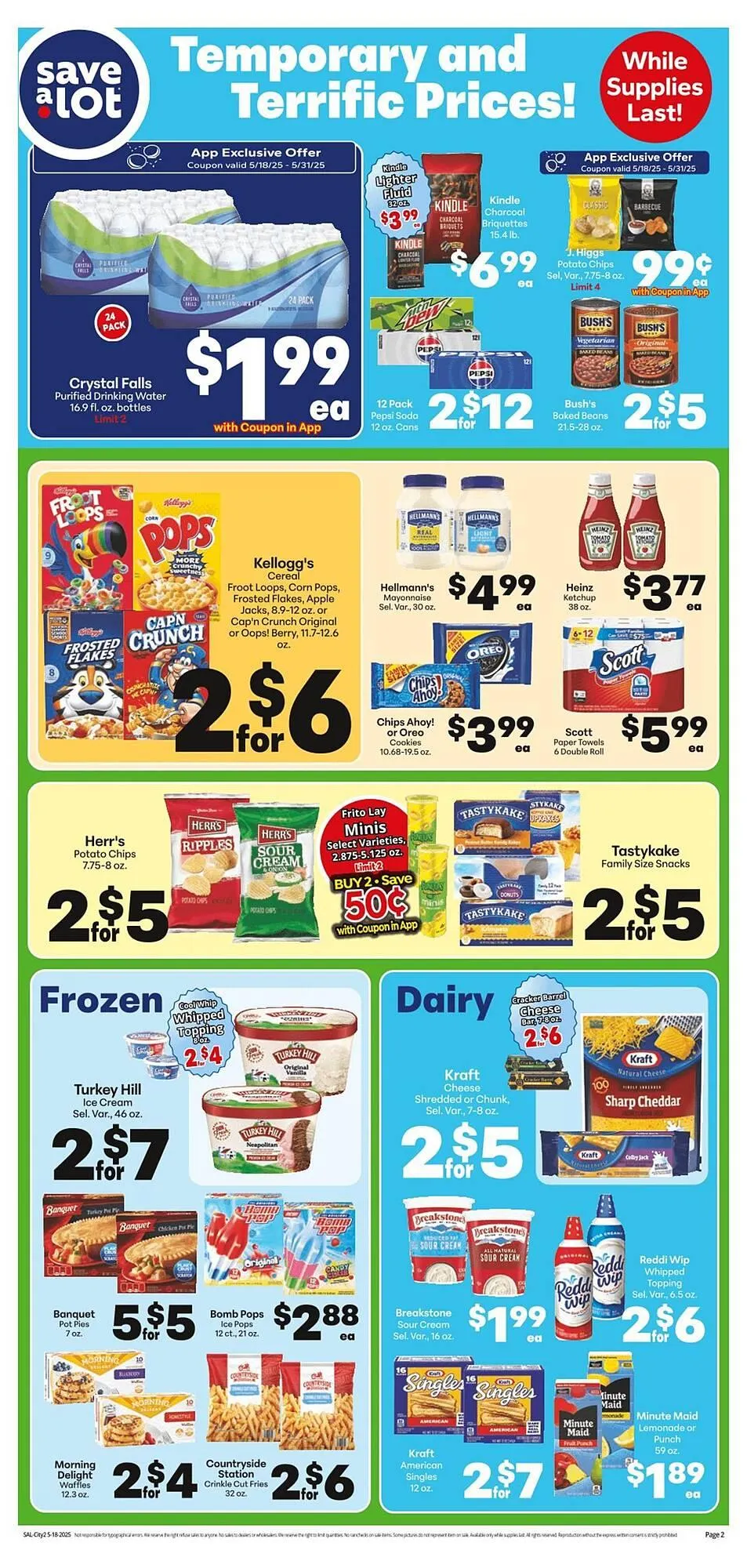 Weekly ad Save a Lot Weekly Ad from May 21 to May 31 2025 - Page 2