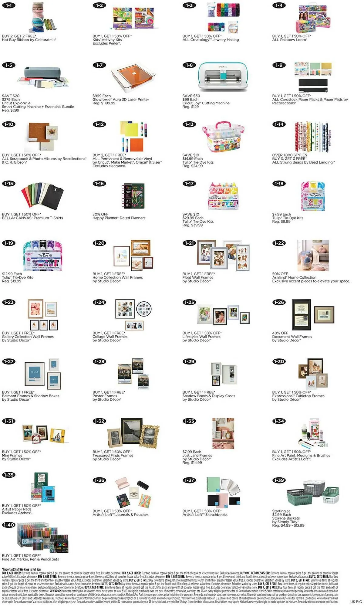 Weekly ad Michaels Weekly Ad from May 25 to May 31 2025 - Page 1