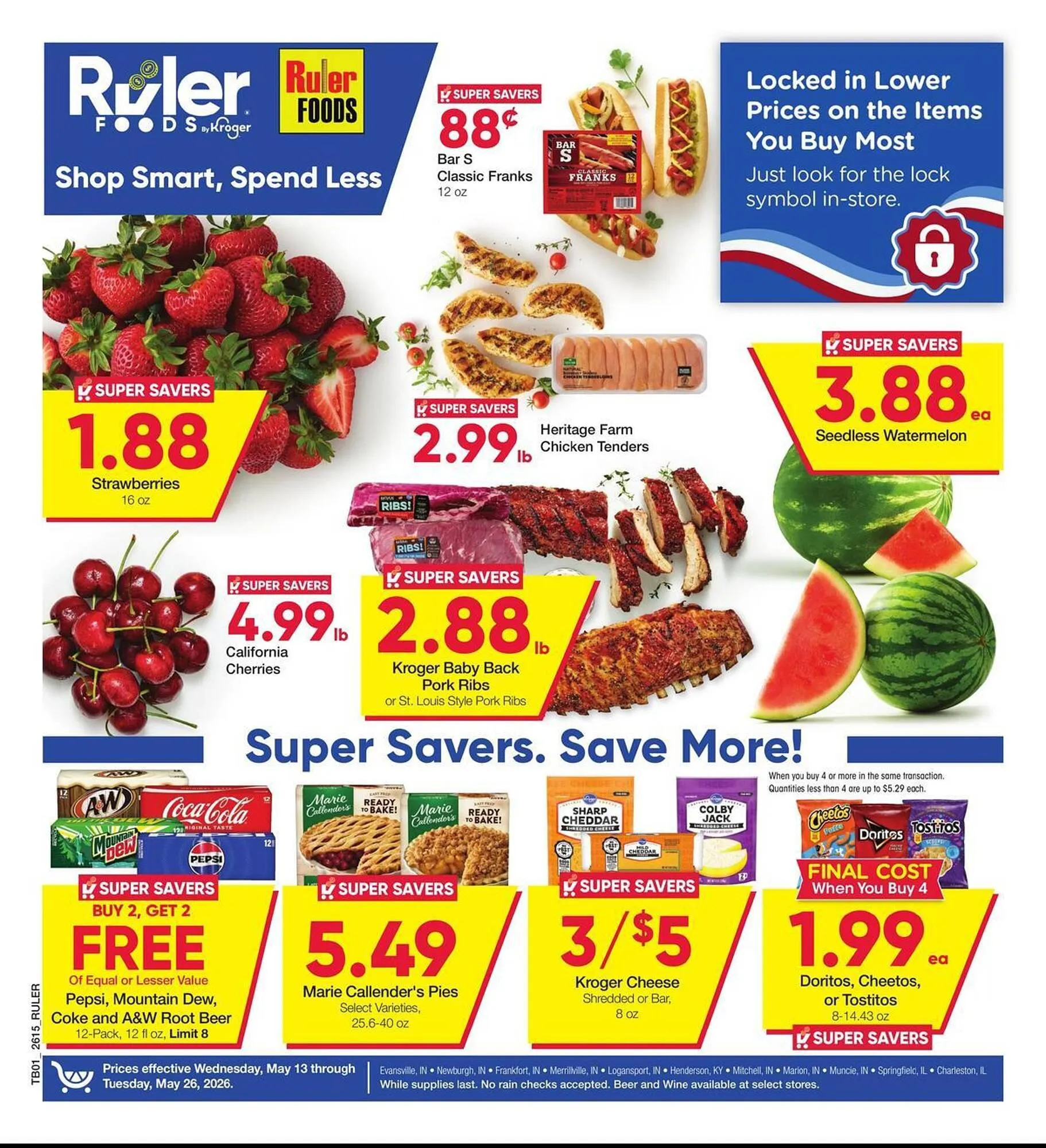 Weekly ad Ruler Foods weekly ad from May 13 to May 26 2026 - Page 1