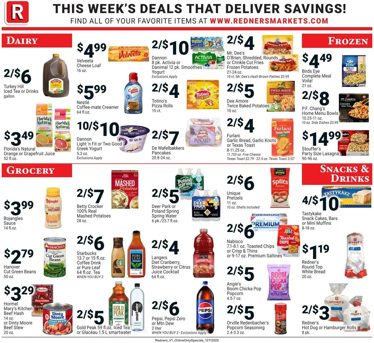 Weekly ad Redner’s Warehouse Market Current weekly ad from December 11 to December 17 2025 - Page 9