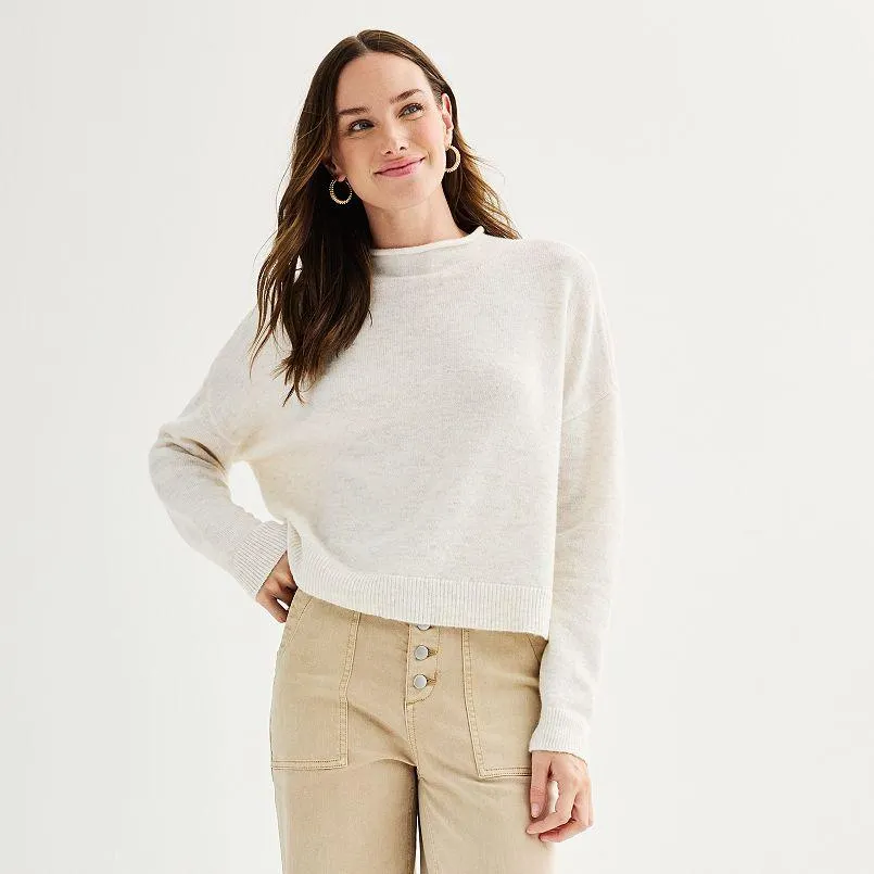 Women's Sonoma Goods For Life® Funnel Neck Sweater
