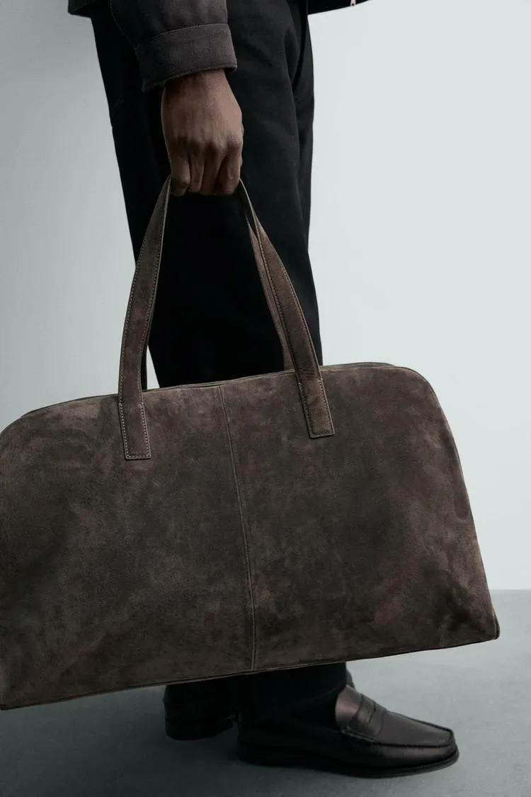 XL LEATHER TRAVEL BAG