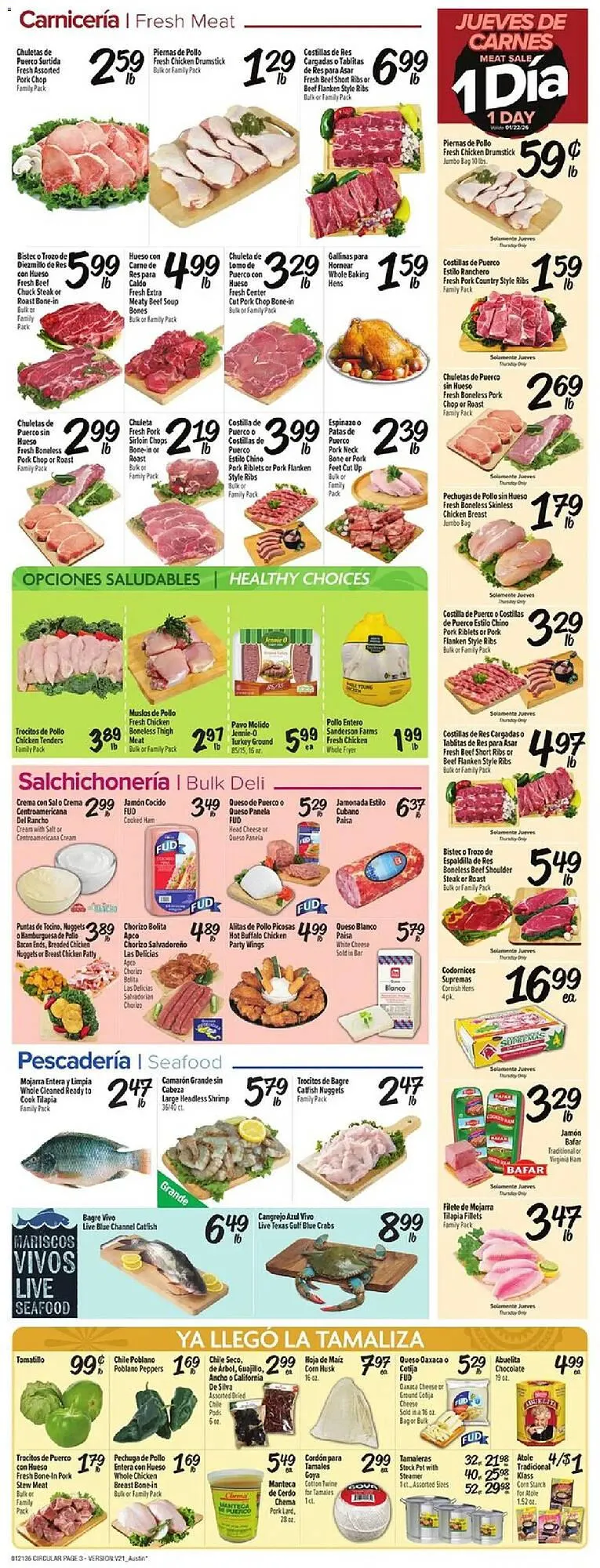 Weekly ad Fiesta Mart weekly ad from January 21 to January 28 2026 - Page 3